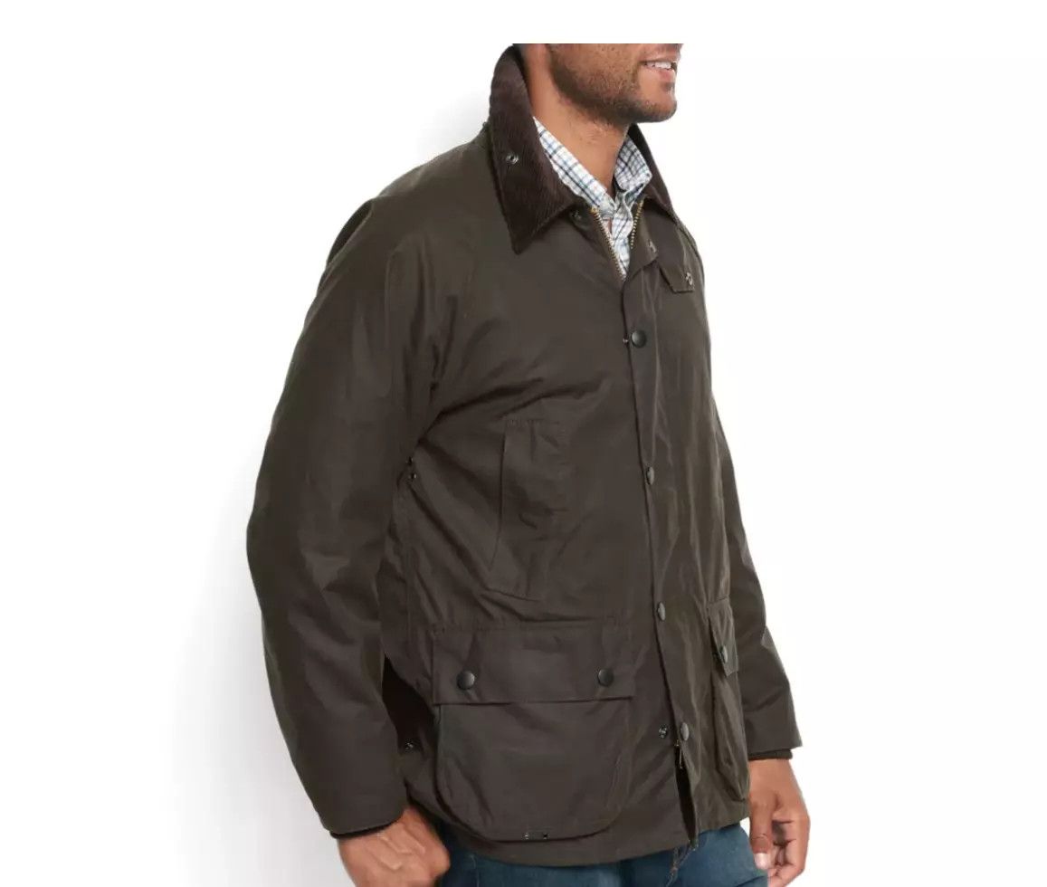 Barbour size 44 ~ Barbour Bedale Wax made in the U.K. Size US L / EU 52-54 / 3 - 9 Thumbnail