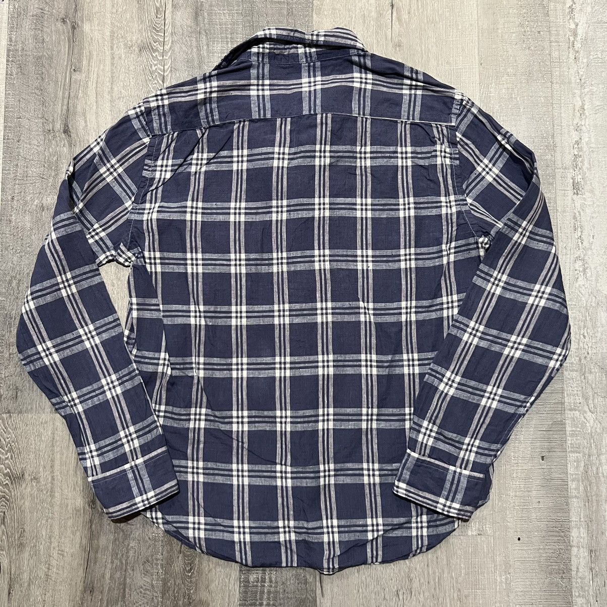 Faherty Faherty Brand Plaid Long Sleeve Cotton Flannel Button Size US L / EU 52-54 / 3 - 2 Thumbnail