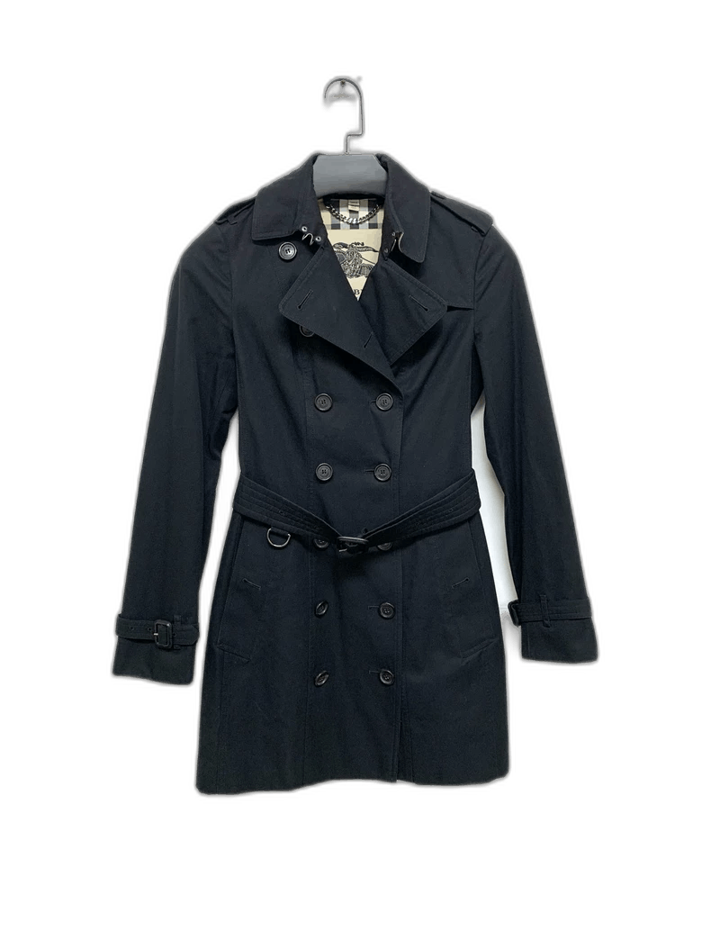 Burberry Burberry Black Trench Coat UK6 Size Size US XS / EU 42 / 0 - 1 Thumbnail