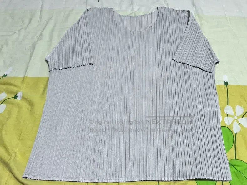 Issey Miyake Issey Miyake Beige Pullover Size L / US 10 / IT 46 - 2 Thumbnail