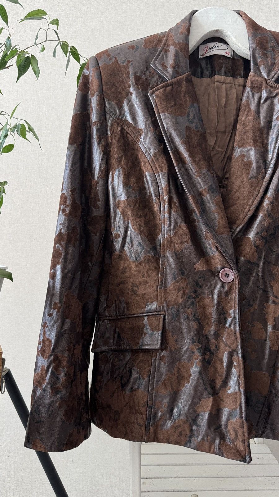 Hysteric Glamour Vintage Y2K Snake Skin Blazer Cavalli Helmut Lang Vibe Size US M / EU 48-50 / 2 - 2 Thumbnail