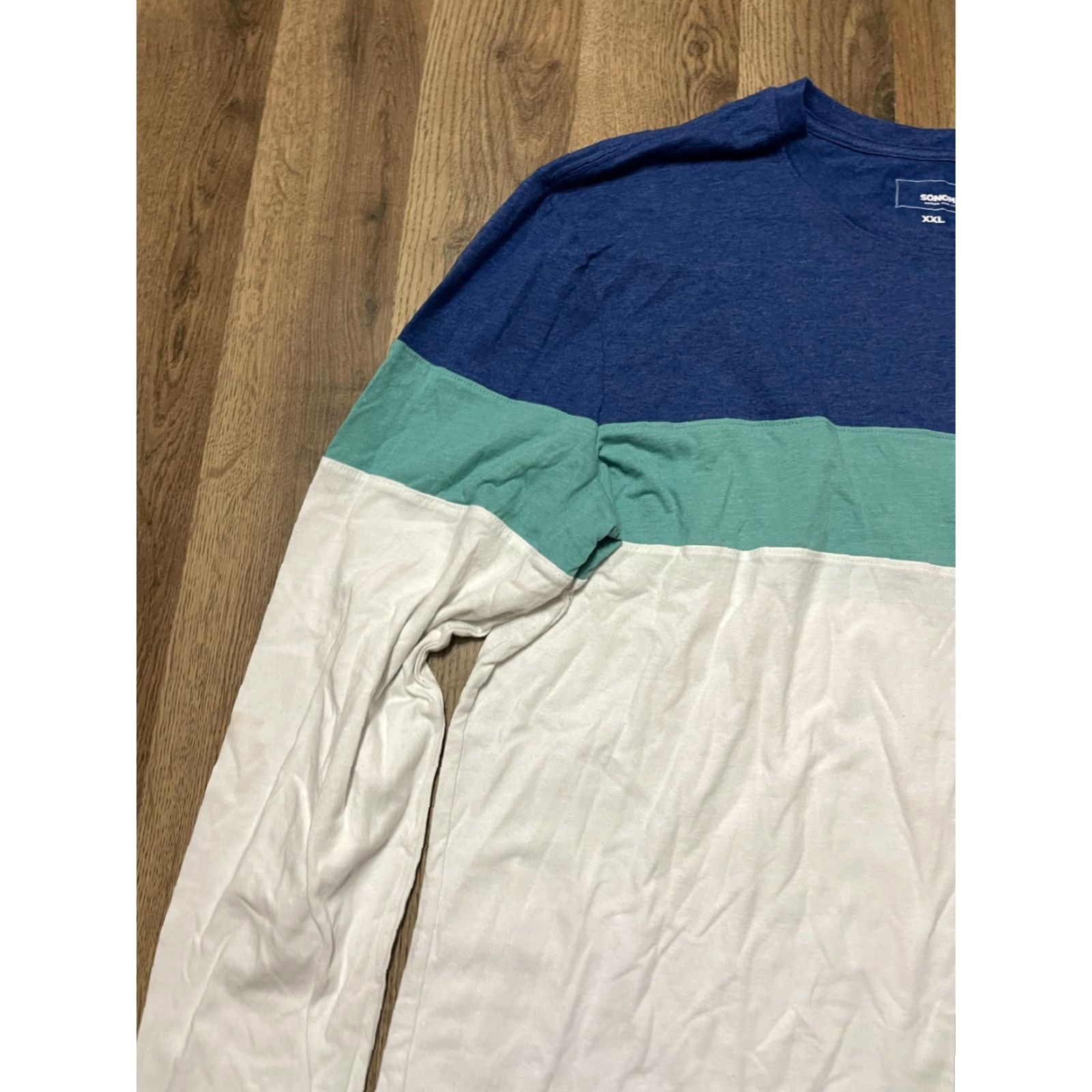 Vintage Sonoma Shirt Men XXL Blue Green White Long Sleeve Shirt Size US XXL / EU 58 / 5 - 3 Thumbnail