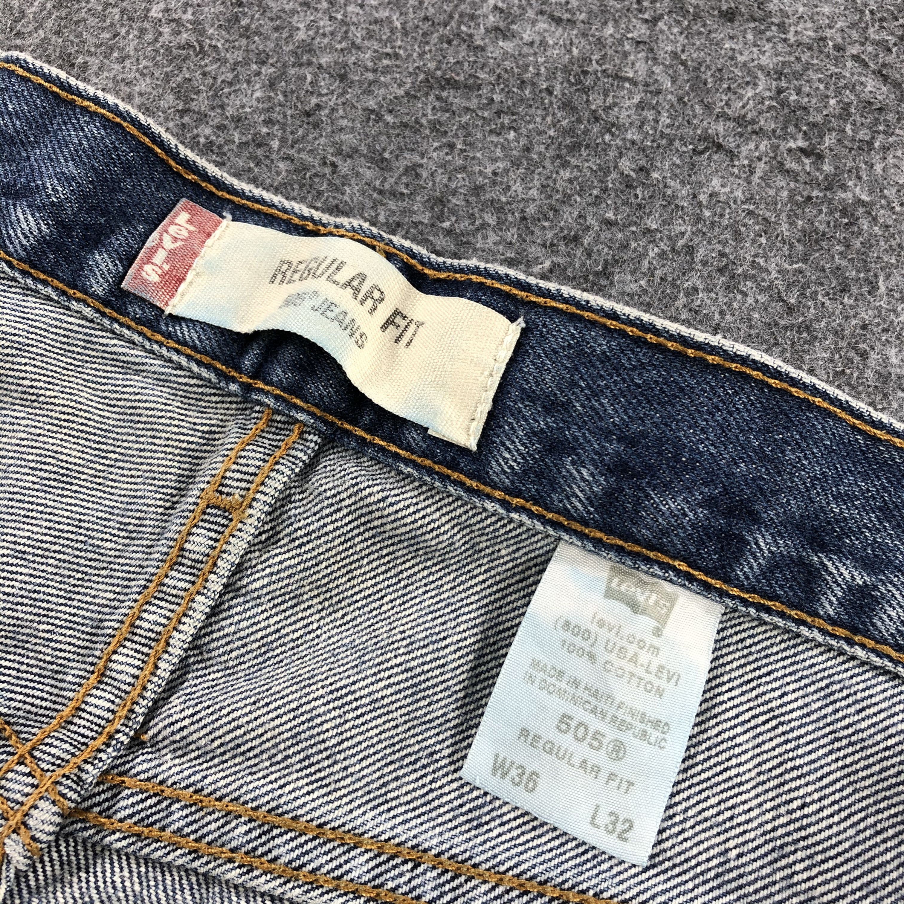 Levi's × Vintage Vintage Levis 505 Jeans-JM1030 Size US 36 / EU 52 - 10 Thumbnail