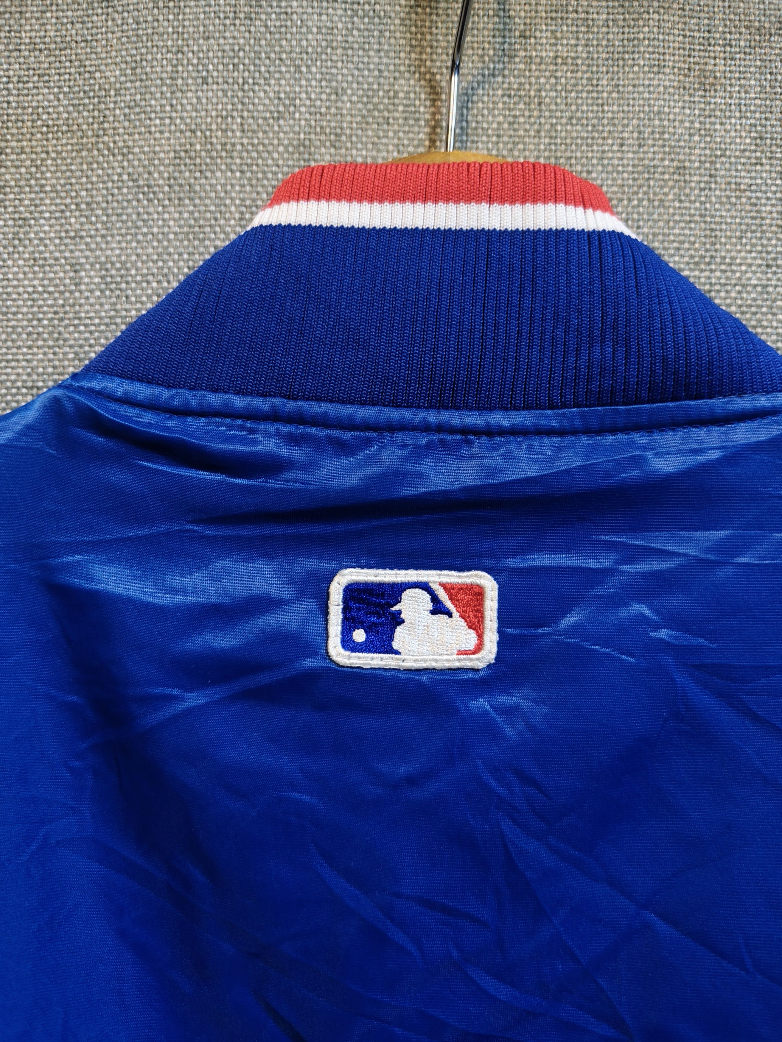 MLB Vtg Rare MLB Montreal Expos Blue Starter Satin Bomber Jacket Size US XXL / EU 58 / 5 - 4 Thumbnail