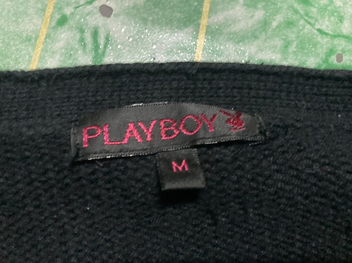 Black Cadigan Play Boy