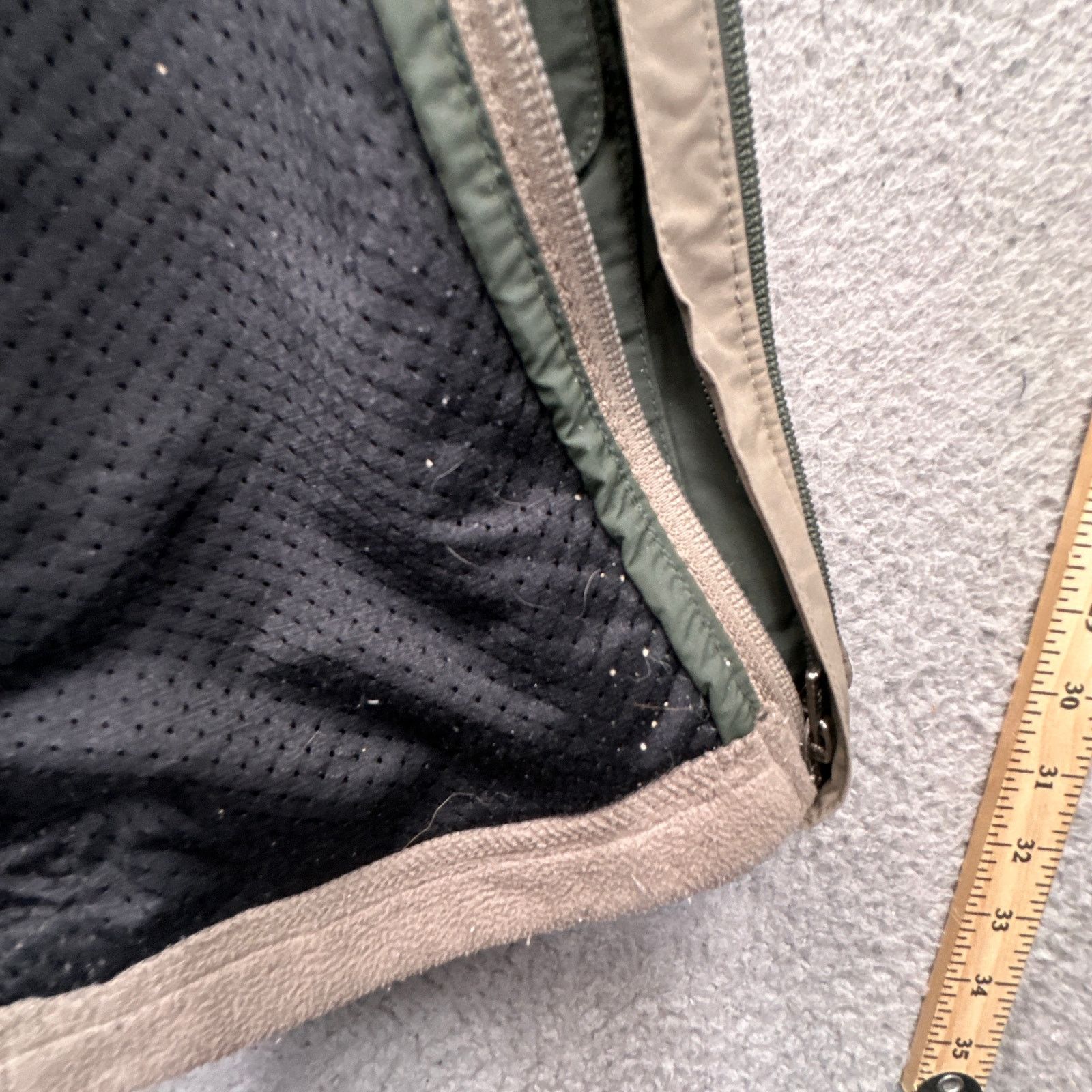L.L. Bean Vintage LL Bean 3-in-1 Fleece Nylon Jacket Mens Medium Green Size US M / EU 48-50 / 2 - 12 Thumbnail