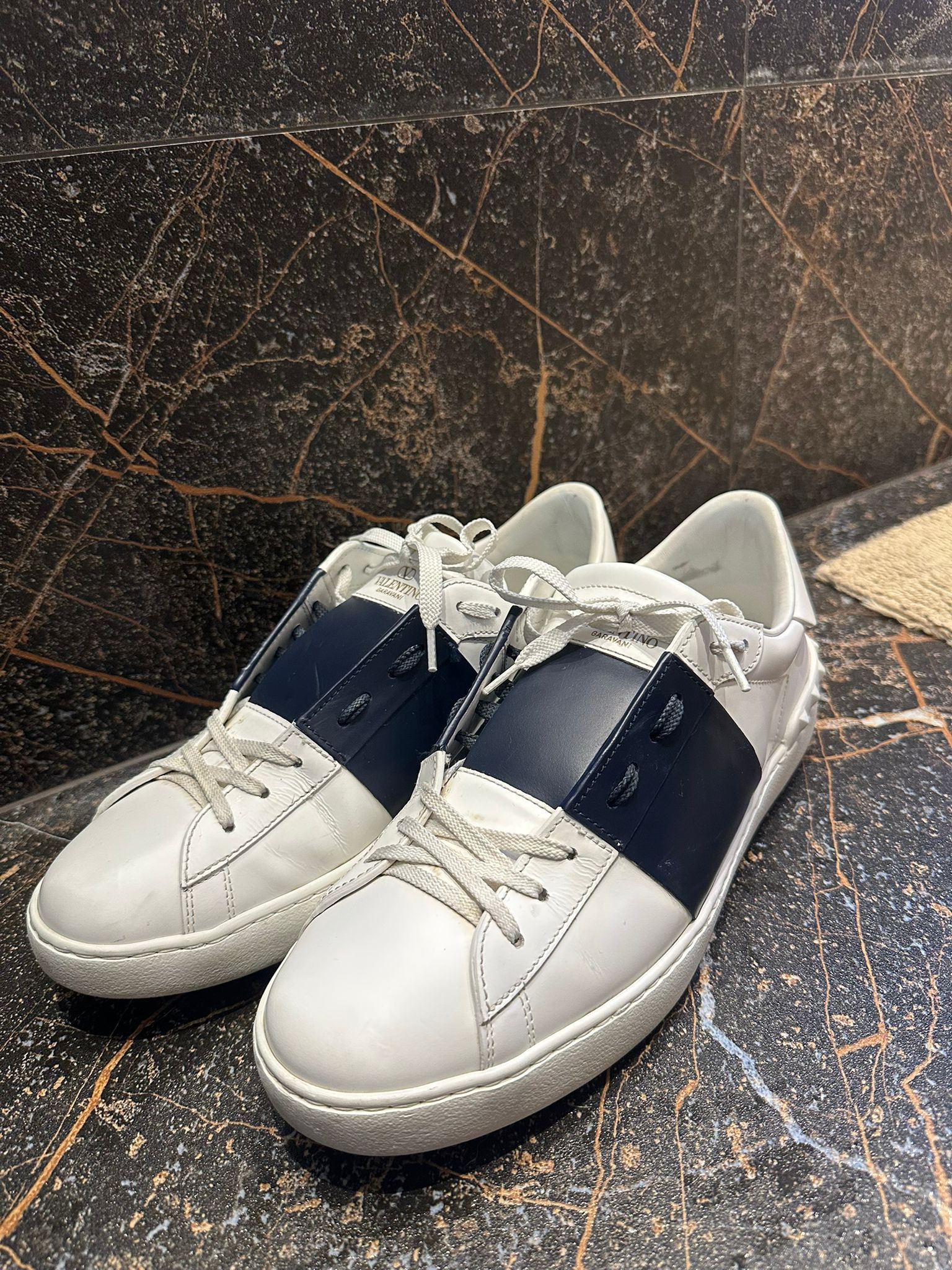 Valentino Valentino Garavani Calfskin Open Sneaker Size US 11.5 / EU 44-45 - 2 Thumbnail