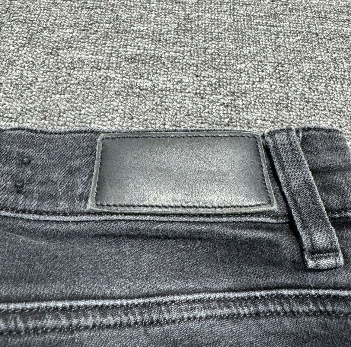 Amiri Amiri mx1 black patchwork jeans in size 29 Size US 29 - 5 Thumbnail