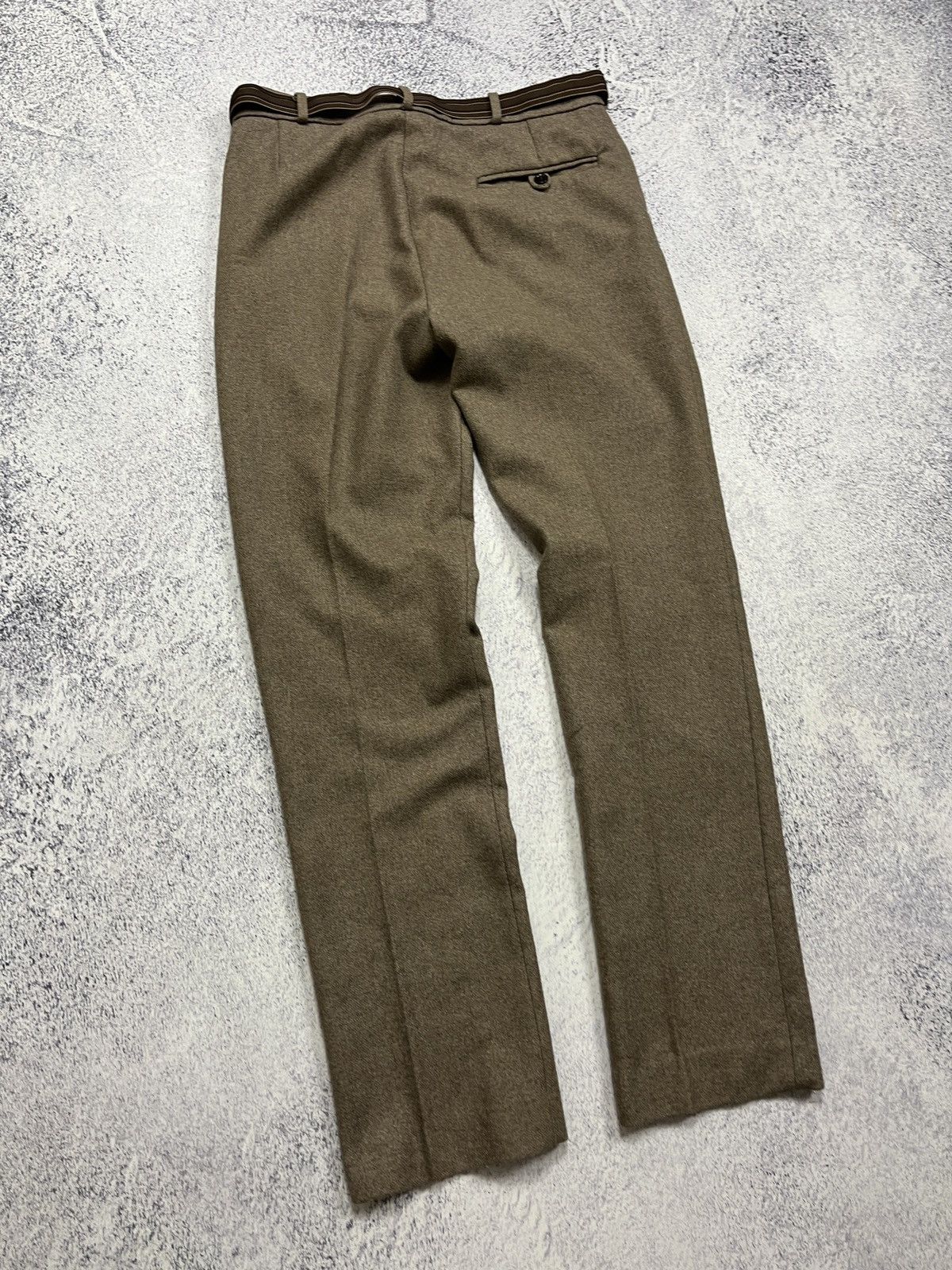 Vintage Vintage 90’s Made In UK Classic Wool Old Money Style Pants Size US 30 / EU 46 - 15 Thumbnail