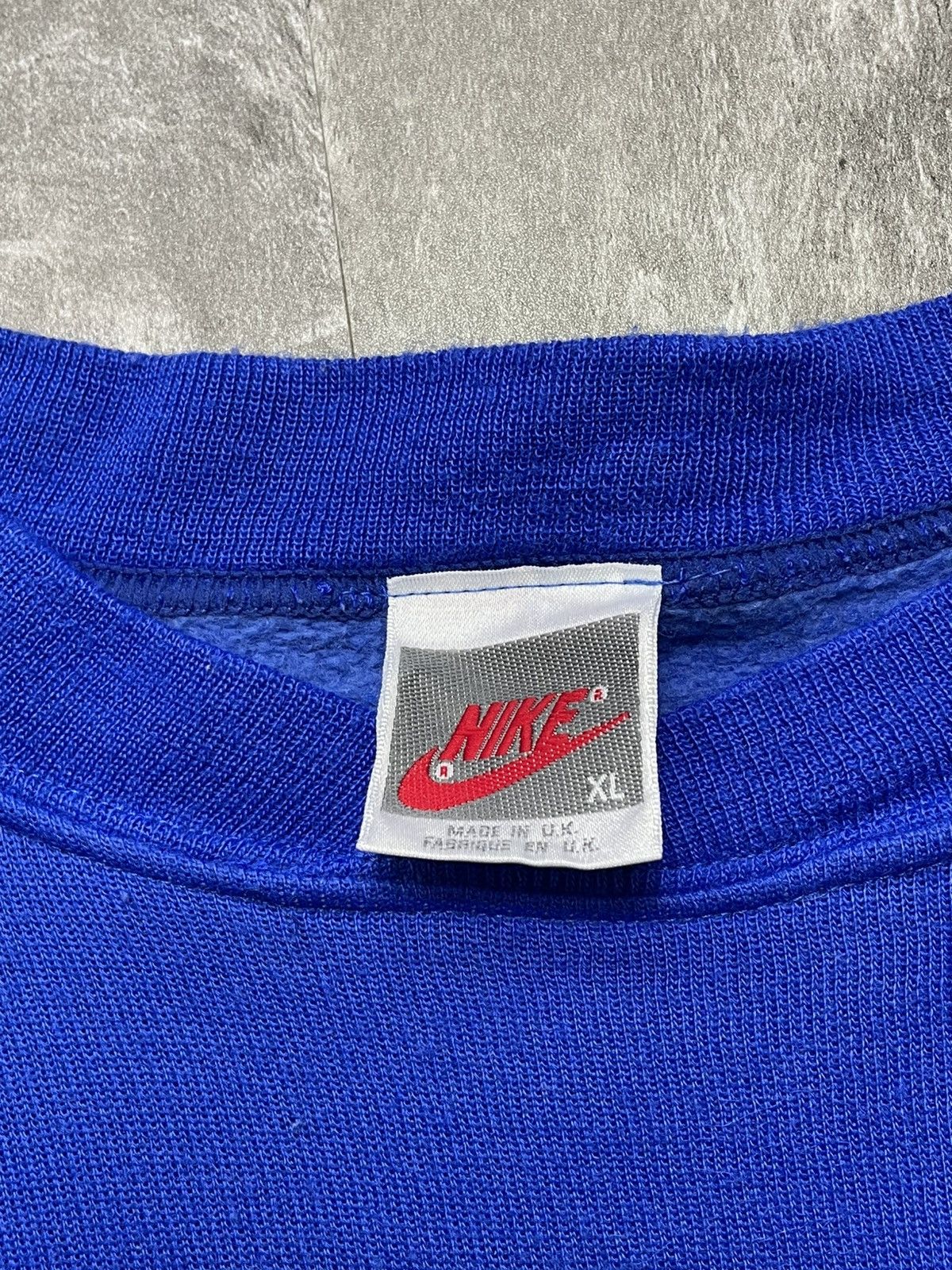 Nike Vintage Nike Great Britain Team Sweatshirt 80s Soccer Size US XL / EU 56 / 4 - 6 Thumbnail