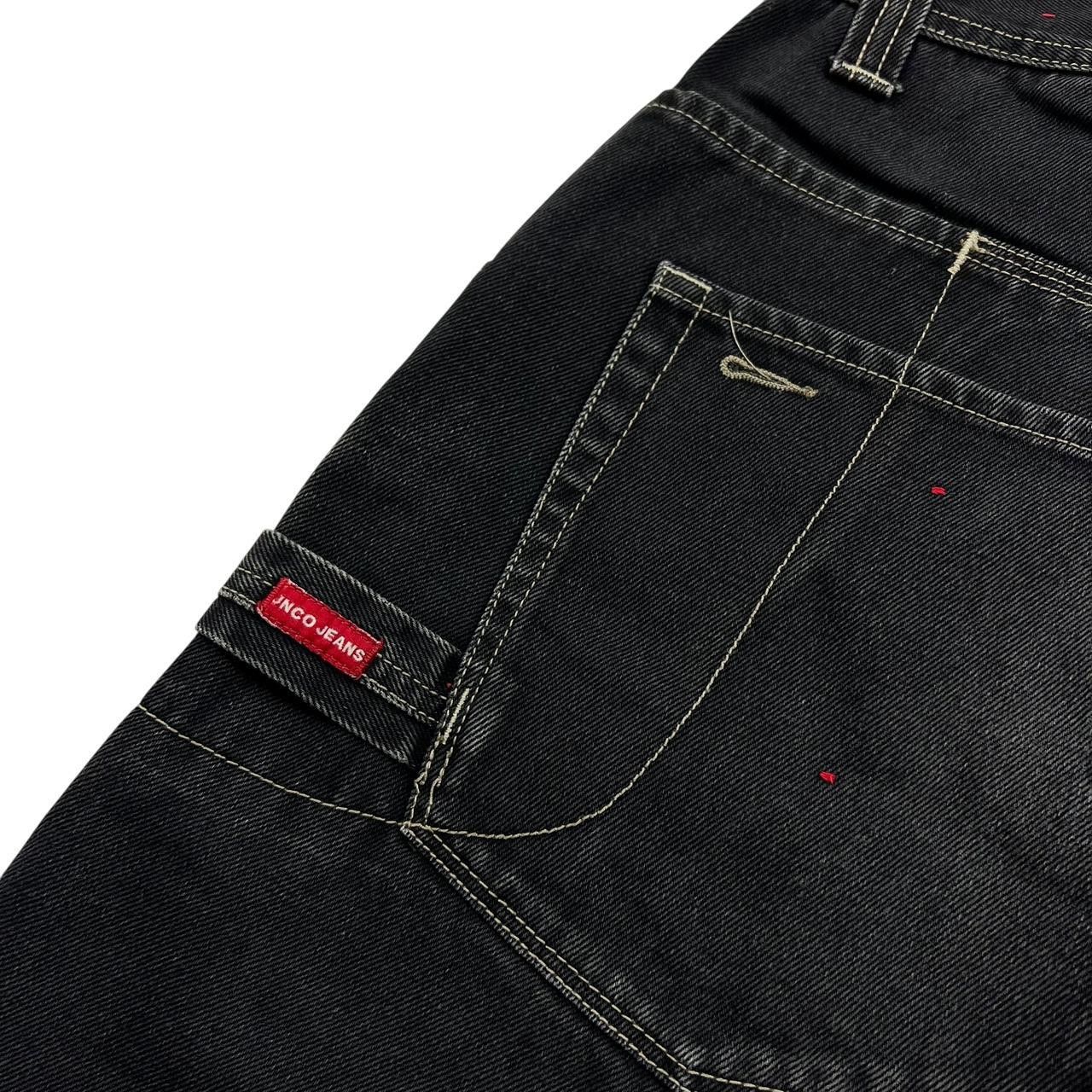 JNCO Vintage Jnco Crown Carpenter Denim Shorts / Jorts - Waist 30 Size US 30 / EU 46 - 4 Thumbnail
