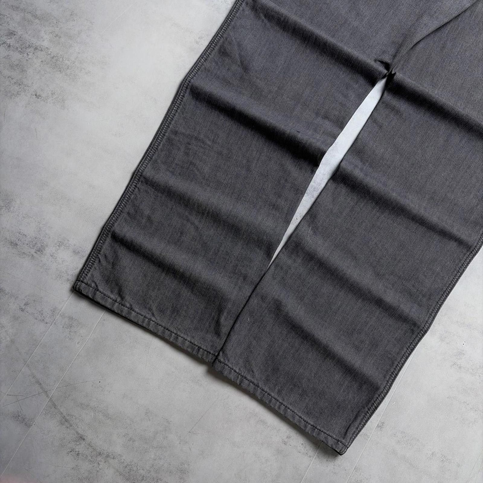 Other Y2K Grey American Rag Grunge Faded Baggy Denim Jeans Size US 38 / EU 54 - 4 Thumbnail