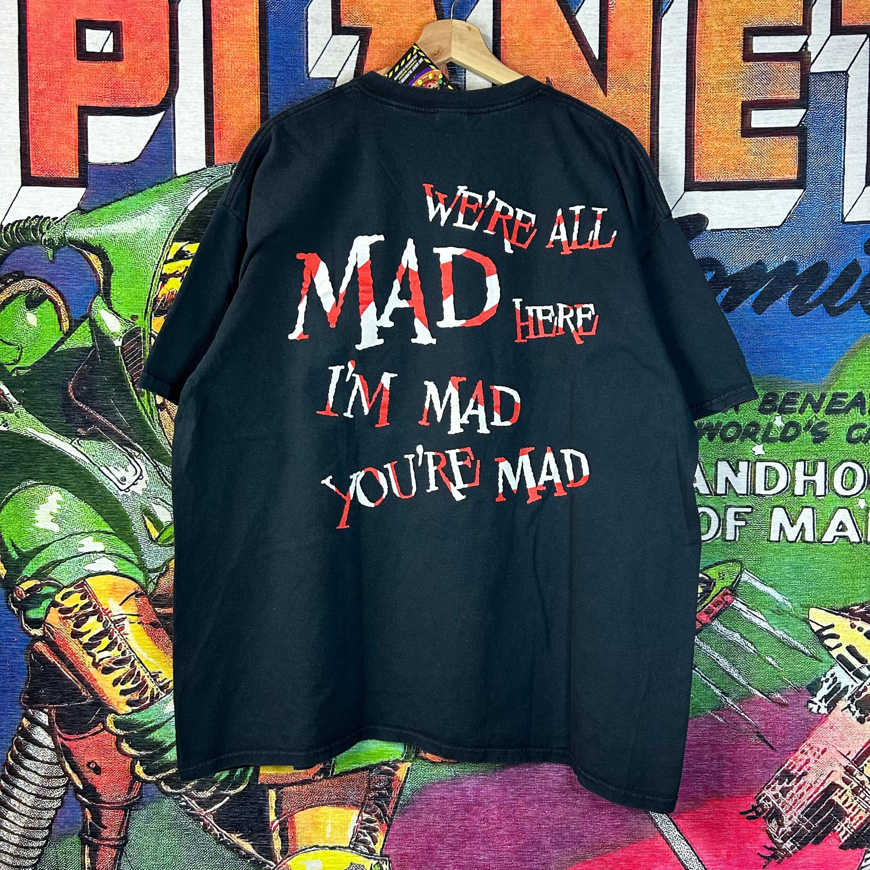 Vintage Y2K Alice In Wonderland Cheshire Cat Tee Size 2XL Size US XXL / EU 58 / 5 - 2 Thumbnail