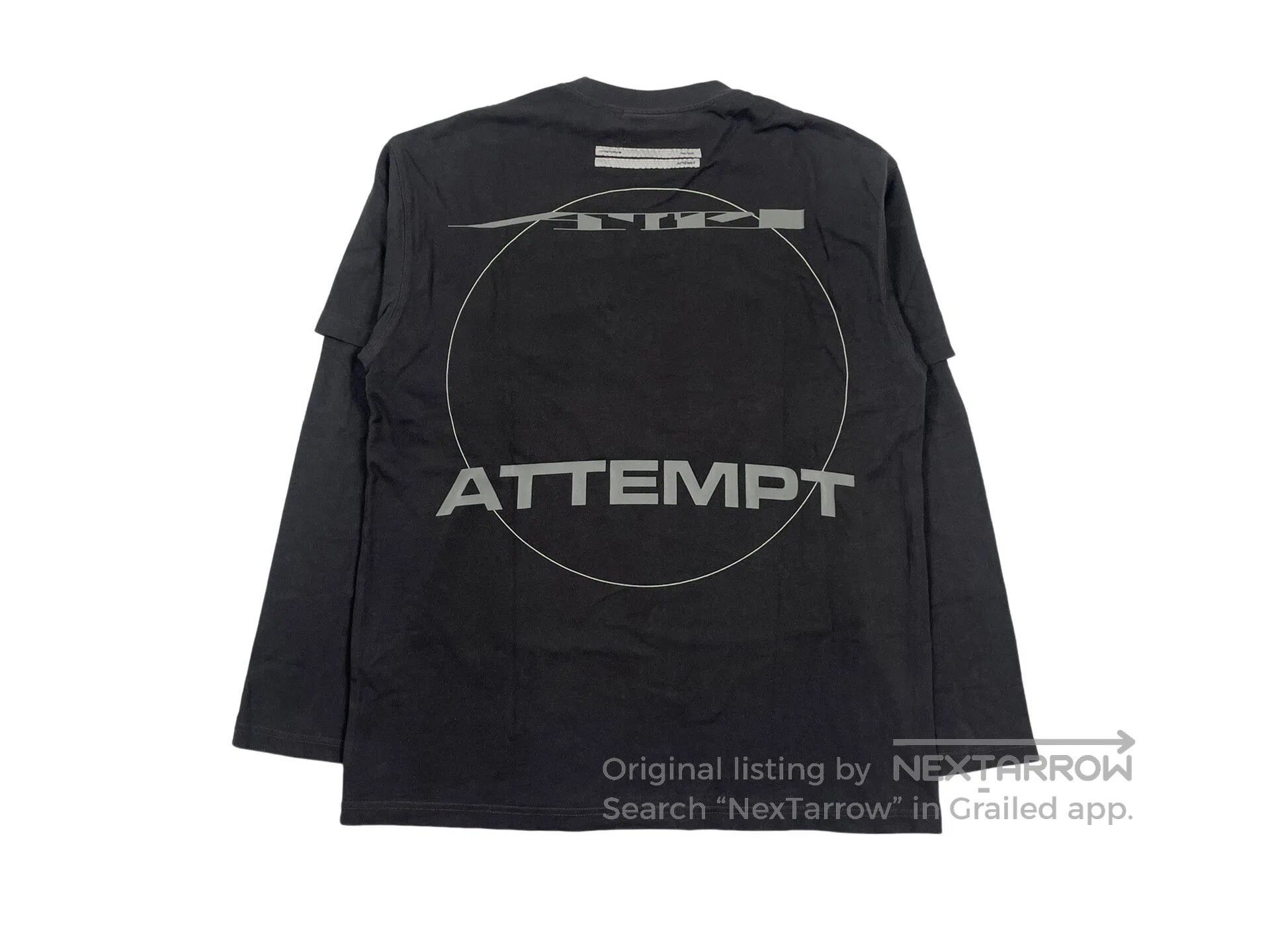 Other ATTEMPT Eclipse Fake Two-Piece Silhouette Long Sleeve Size US M / EU 48-50 / 2 - 2 Thumbnail