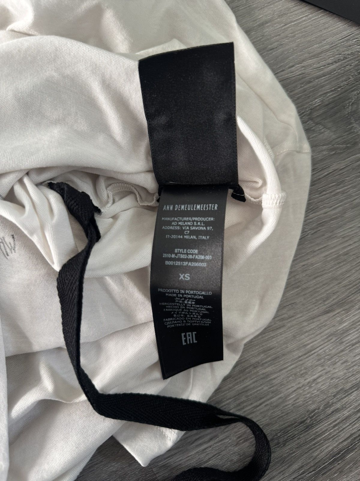 Ann Demeulemeester Ann Demeulemeester Baptist Till The End T-Shirt Size US XS / EU 42 / 0 - 7 Thumbnail