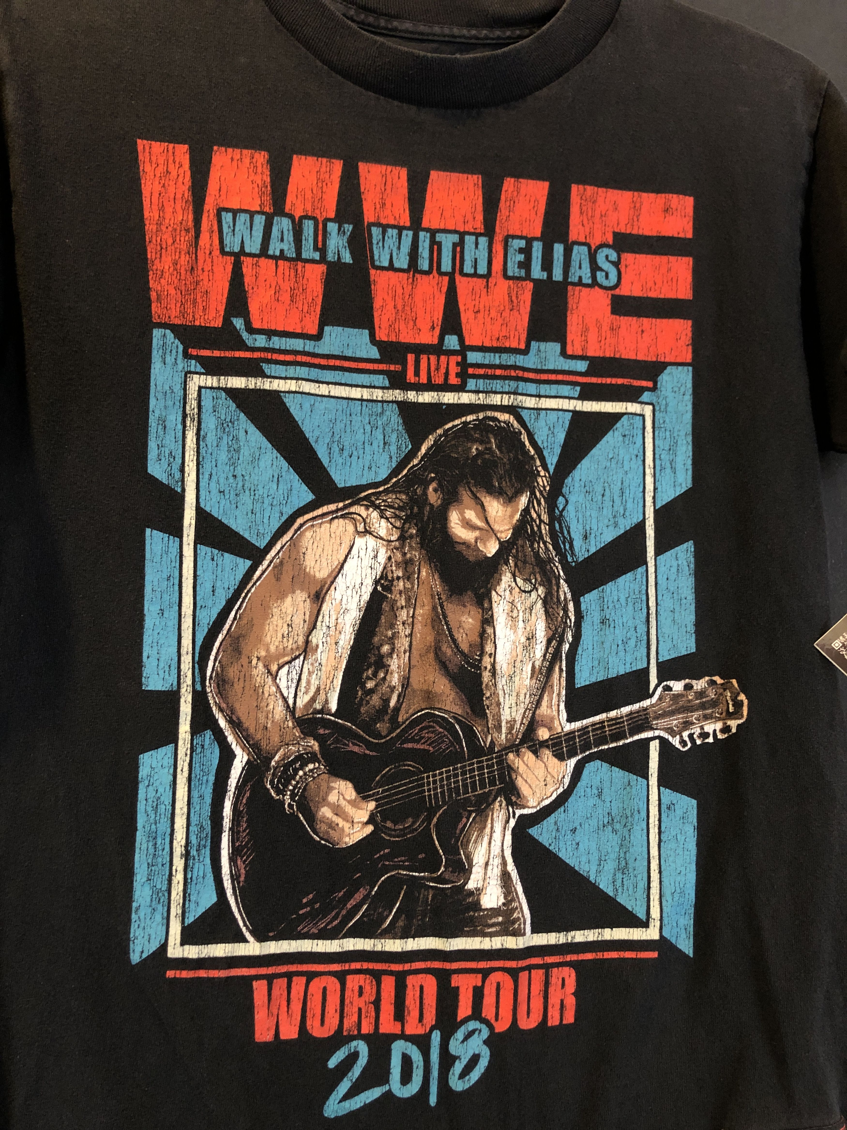 Other WWE Walk with Elias 2018 Worl Tour T-Shirt Size US S / EU 44-46 / 1 - 2 Thumbnail