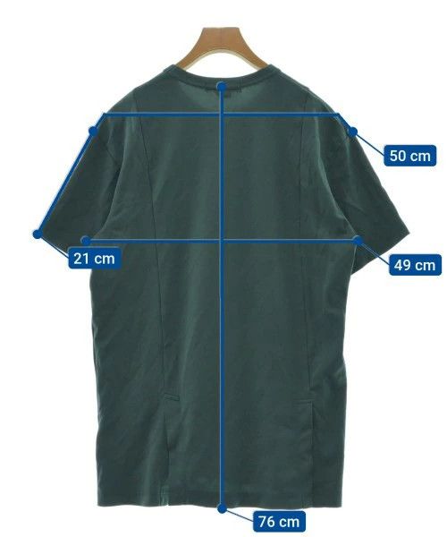 Comme des Garcons Homme Deux T-Shirts Short Sleeve Polyester Crewneck Slit Hem Green Size US XL / EU 56 / 4 - 3 Thumbnail