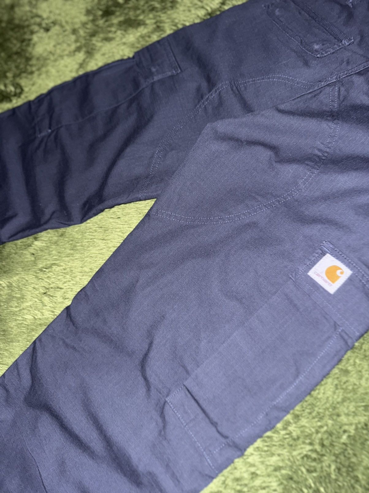 Carhartt Wip [30X32] Carhartt WIP Loose Fit Ripstop Cargo Pants Navy Size US 30 / EU 46 - 10 Thumbnail