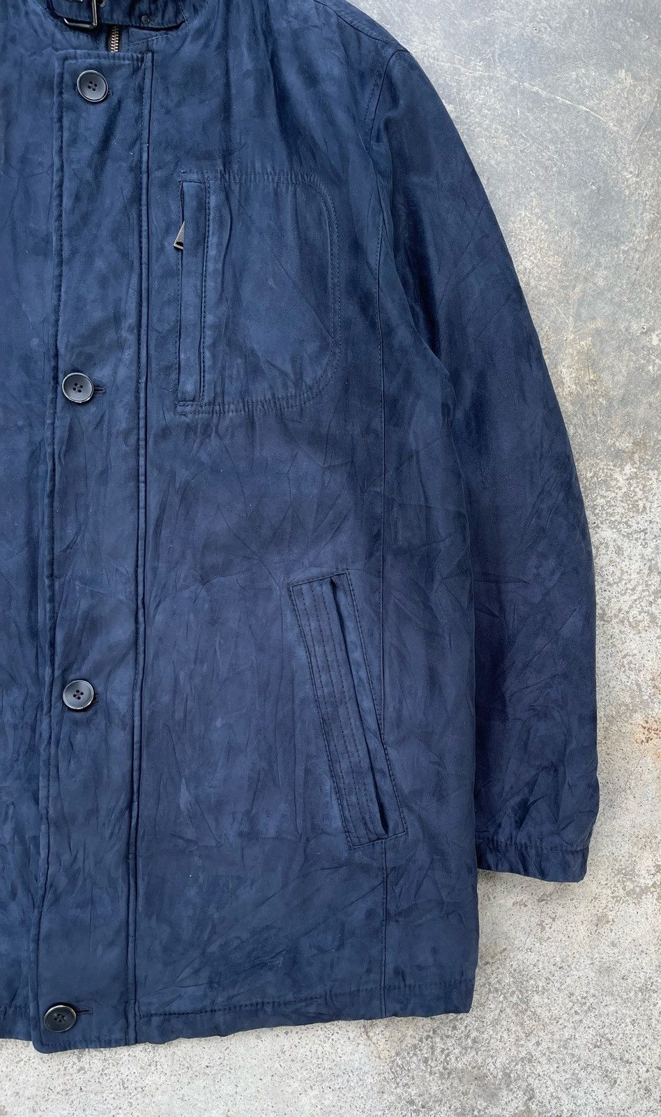 Bugatti 🔥Vintage Bugatti Velvet Light Jacket Zipper Ups Size US L / EU 52-54 / 3 - 6 Thumbnail