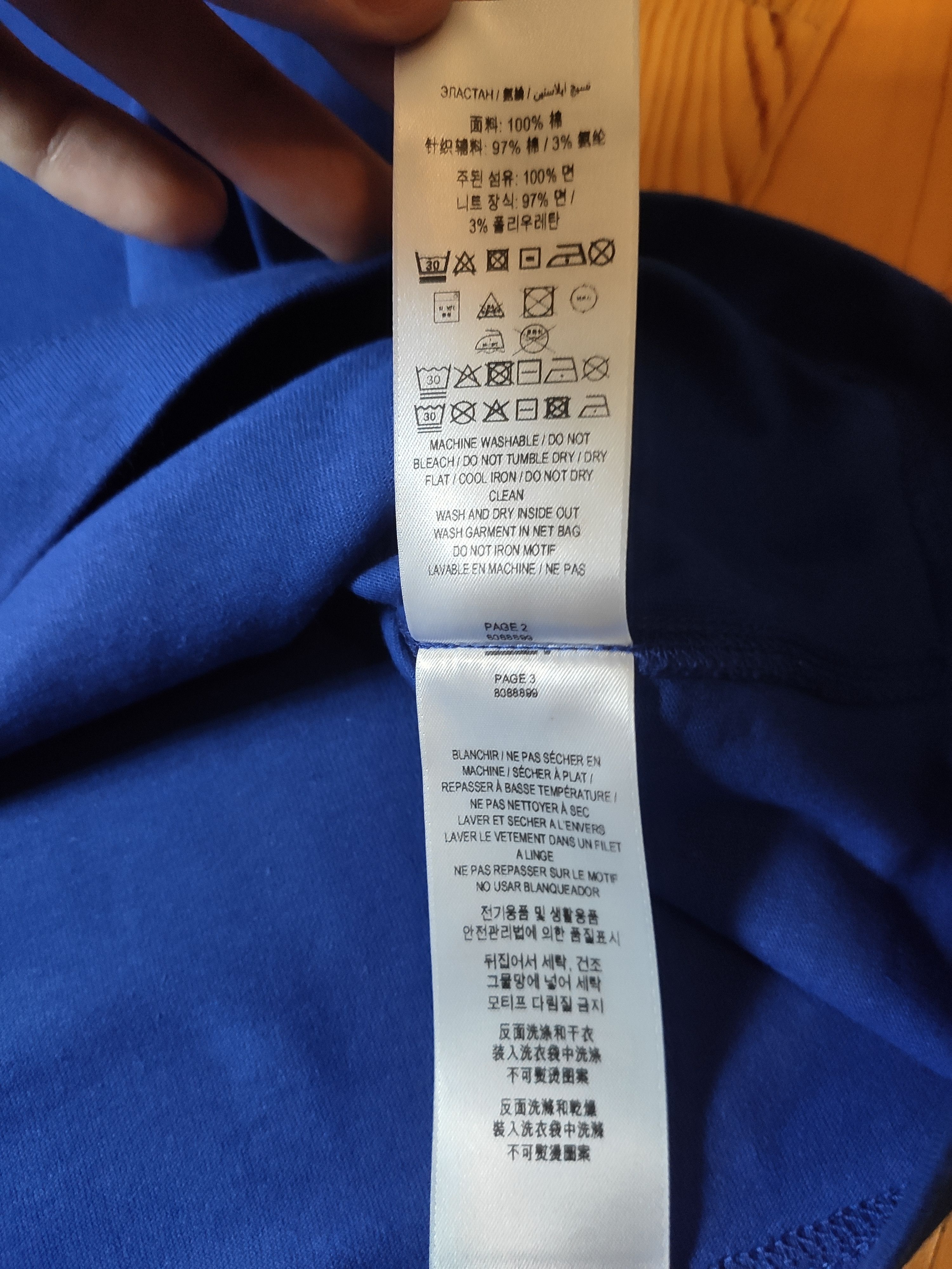 Burberry burberry t-shirt M blue burberry inspire foundation luxury Size US M / EU 48-50 / 2 - 8 Thumbnail
