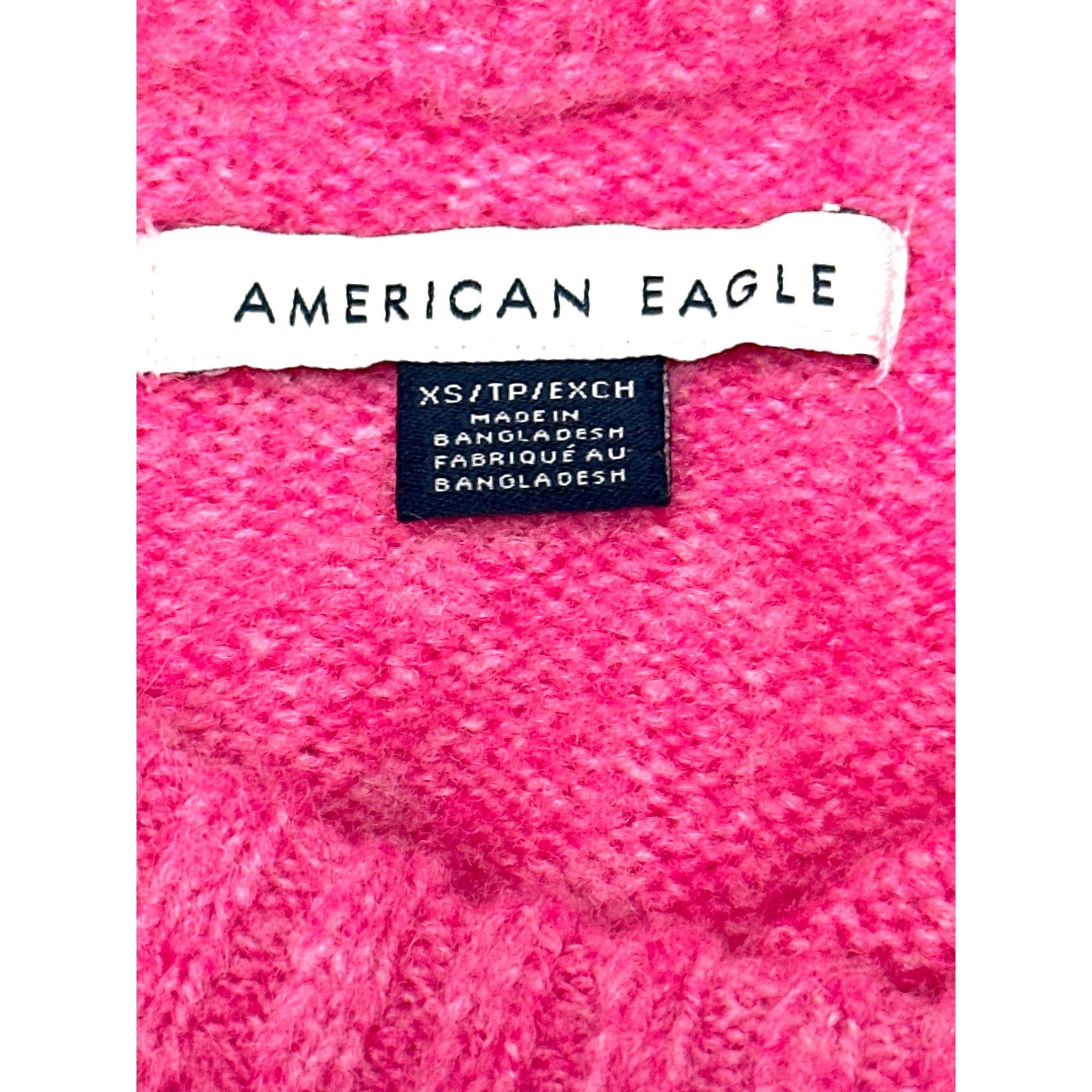 American Eagle Outfitters American Eagle Outfitters Pink Long Sleeve Soft Plush Sweate Size XS / US 0-2 / IT 36-38 - 7 Thumbnail