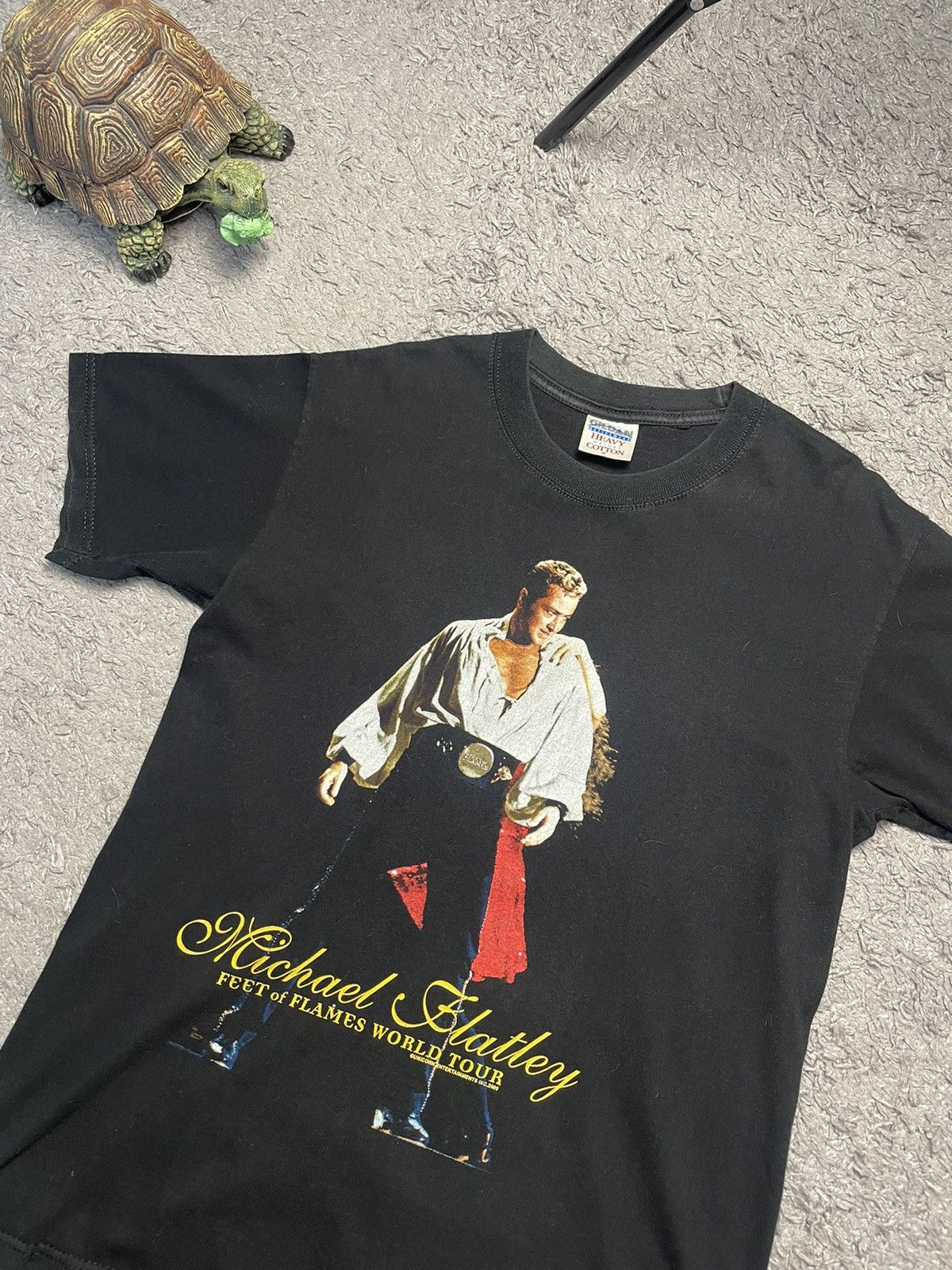 Band Tees × Vintage 00’s Michael Flatley Feet of Flames World Tour Size M Size US M / EU 48-50 / 2 - 2 Thumbnail