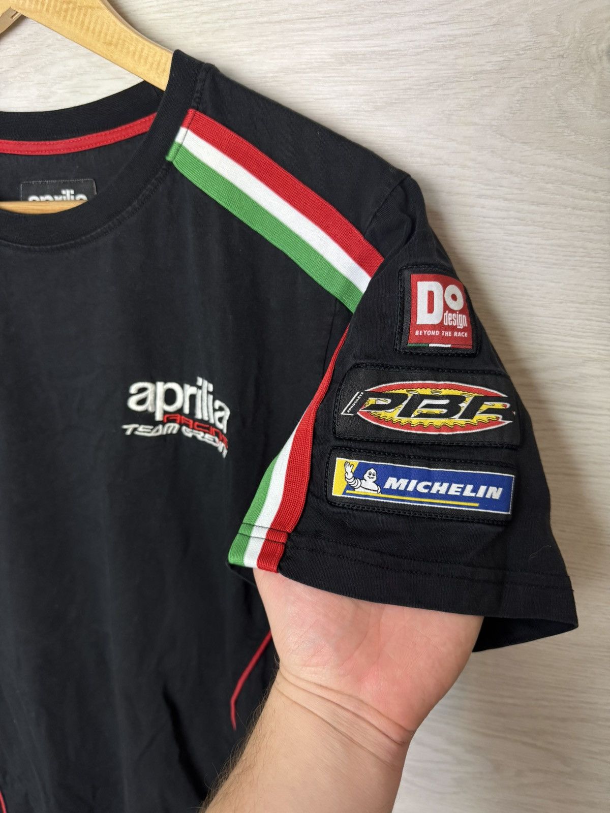 Vintage Aprilia Racing Team Gresini T Shirt Moto Vintage Size US L / EU 52-54 / 3 - 4 Thumbnail
