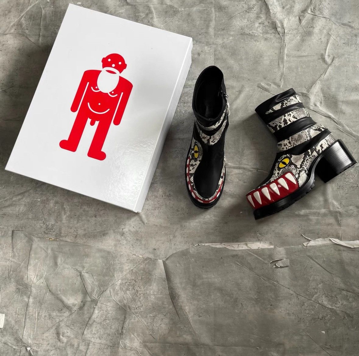 Walter Van Beirendonck WVB 23fw monster boots Size US 10 / EU 43 - 1 Thumbnail