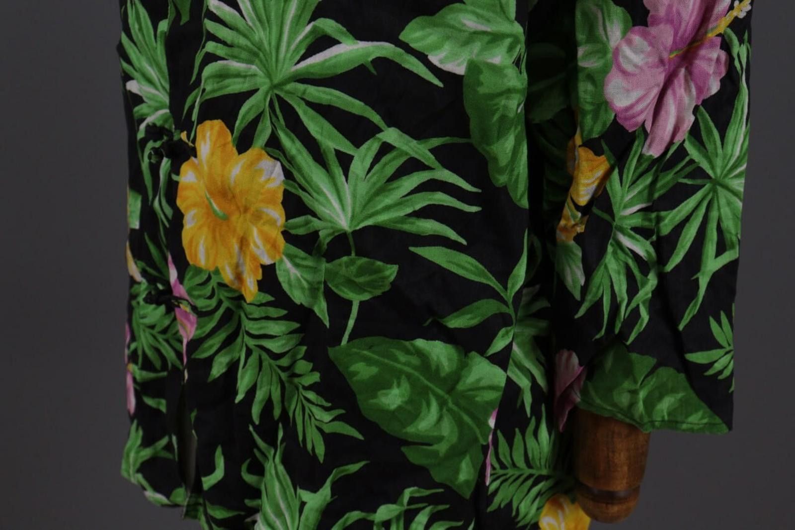 Lauren Ralph Lauren Lauren Ralph Lauren Black Linen Floral Tunic Shirt Size M Size M / US 6-8 / IT 42-44 - 10 Thumbnail