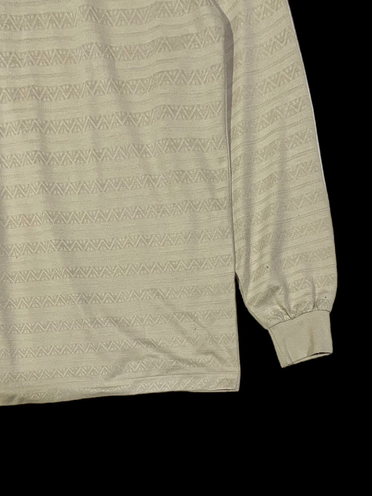 Gianni Valentino × Valentino × Vintage VTG GIANNI VALENTINO POLO LONGSLEEVE EMBROIDERY SINGLE POKET Size US M / EU 48-50 / 2 - 9 Thumbnail