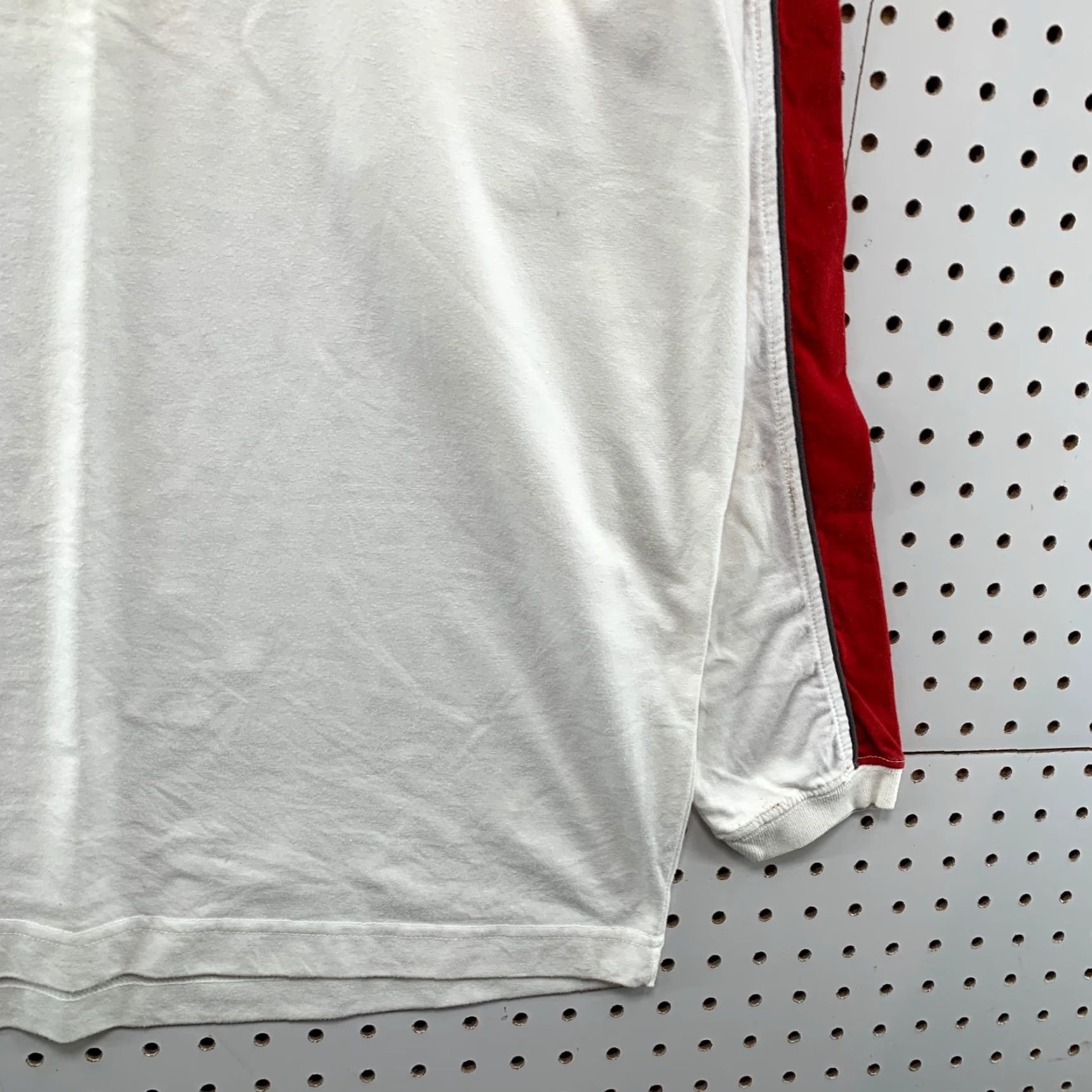 Point Zero VINTAGE Point Zero Shirt Mens L White Stripe Long Sleeve Punk Skate Shirt Size US L / EU 52-54 / 3 - 7 Thumbnail