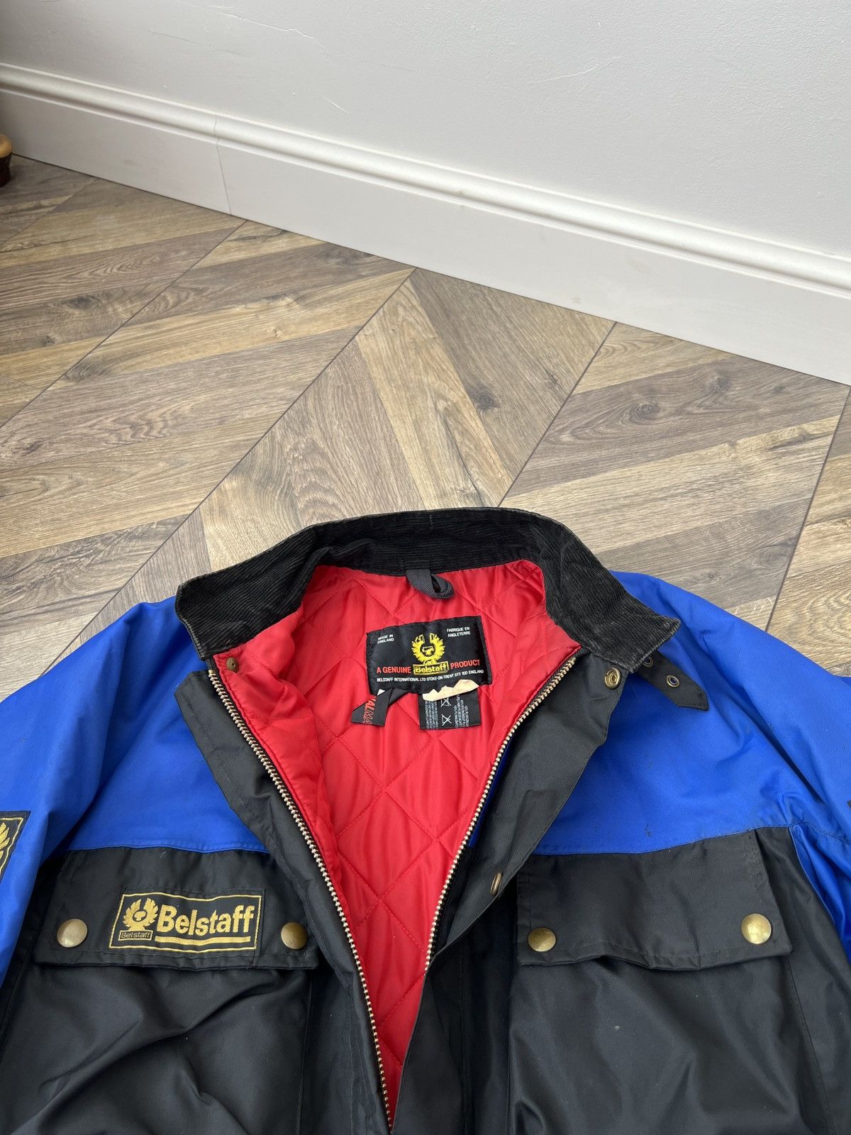 Belstaff × Vintage Vintage Belstaff Nylon Jacket Trialmaster 500 Size US L / EU 52-54 / 3 - 13 Thumbnail