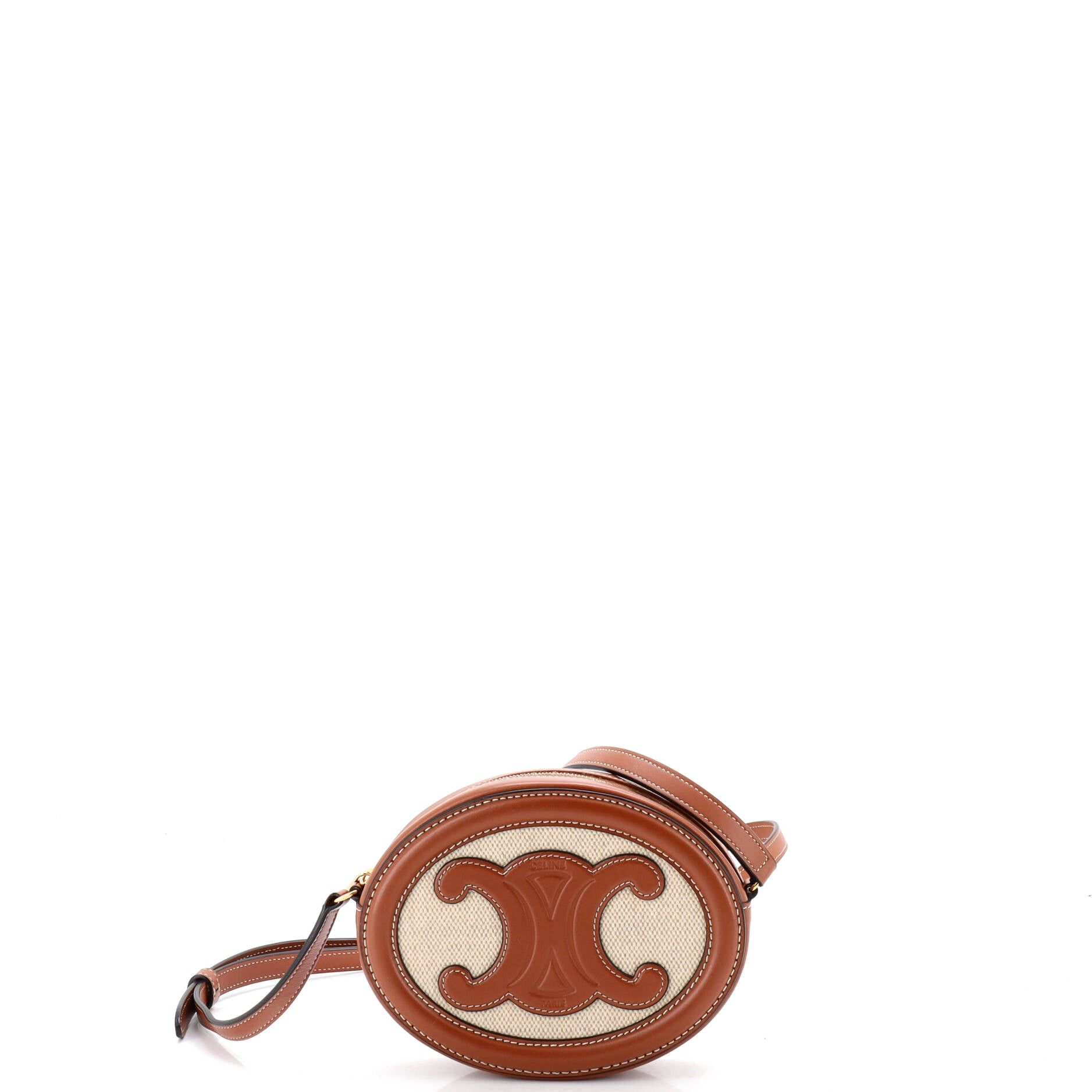 Celine Triomphe Oval Crossbody Bag Size ONE SIZE - 1 Thumbnail