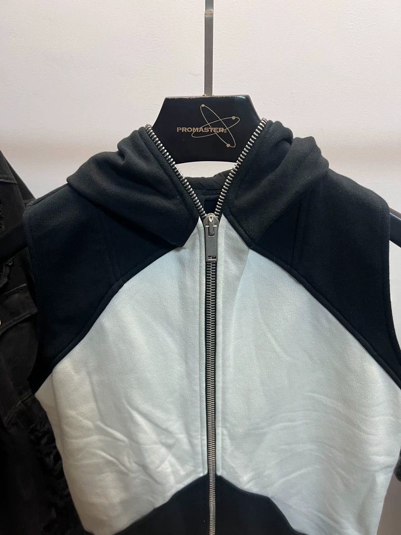 Rick Owens Rick Owens Rick Owens Velvet hooded sleeveless vest zipper Size US M / EU 48-50 / 2 - 3 Thumbnail