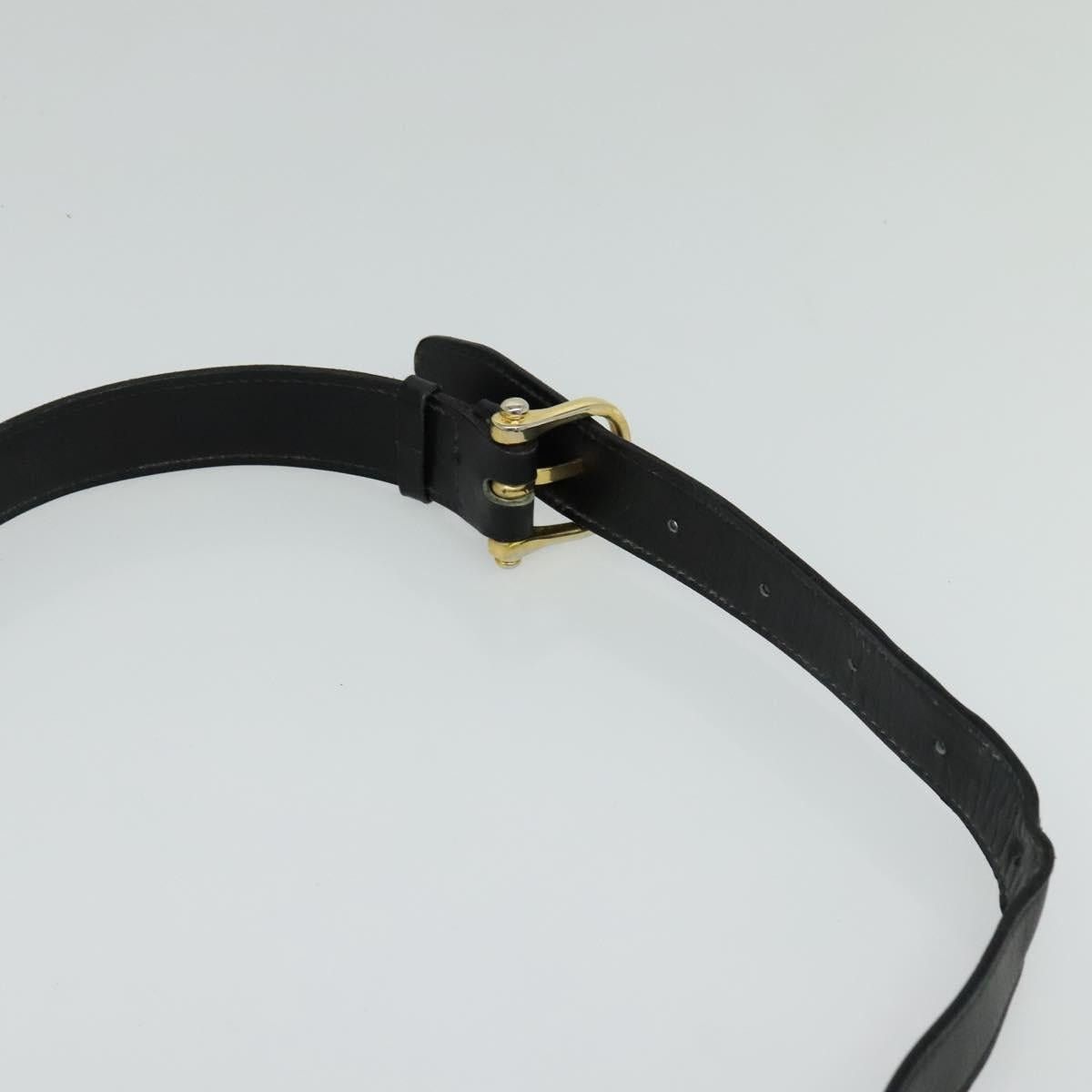 Celine CELINE Shoulder Bag Leather Black Gold Size ONE SIZE - 8 Thumbnail