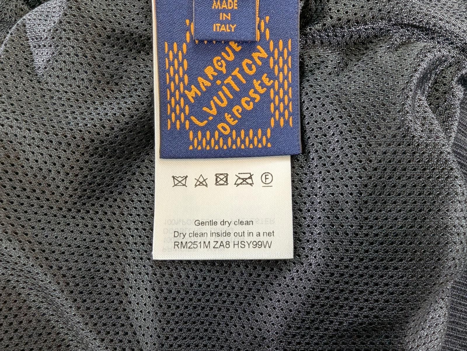 Louis Vuitton Louis Vuitton Embossed Monogram Tracktop in Black Size US XL / EU 56 / 4 - 6 Thumbnail