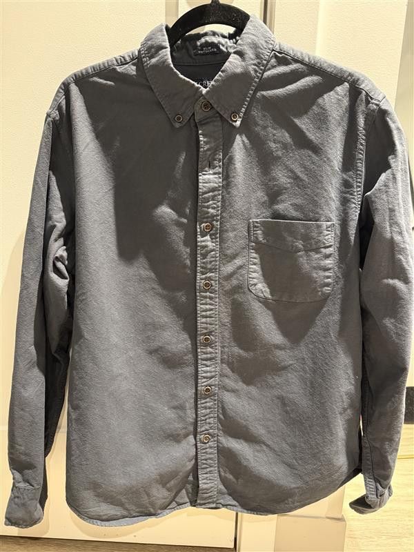 J.Crew J. Crew Slim Untucked Garment Dye Oxford Button Up Shirt Size US L / EU 52-54 / 3 - 1 Thumbnail