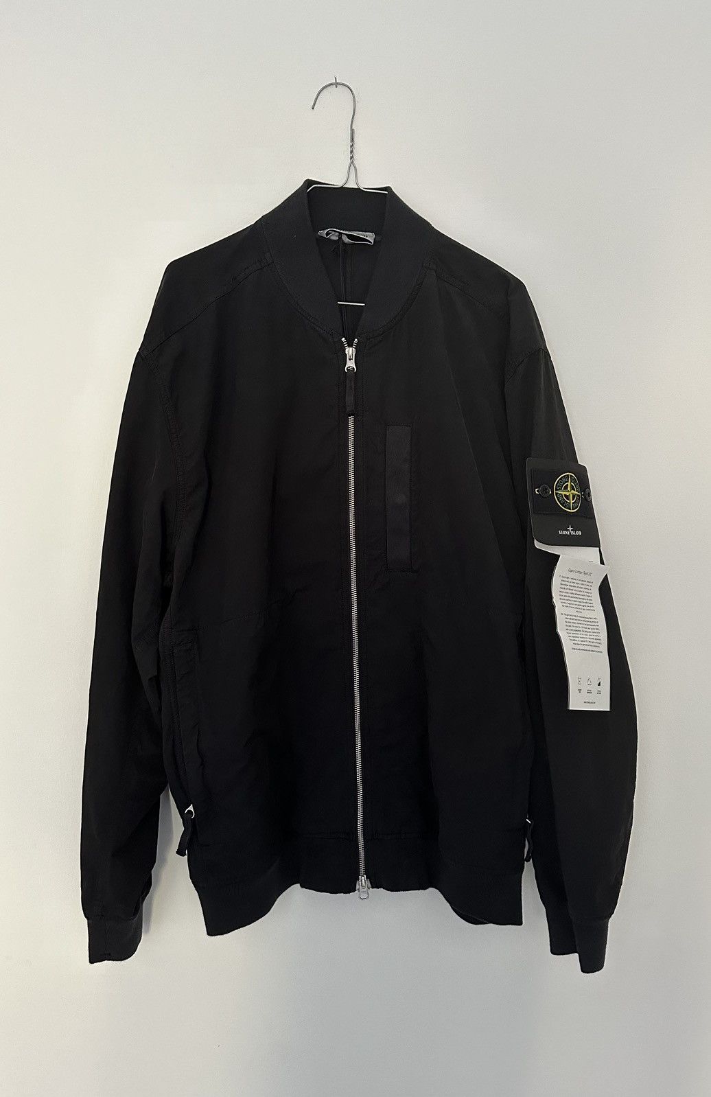 Image of Stone Island Jacket in Black, Men's (Size XL)