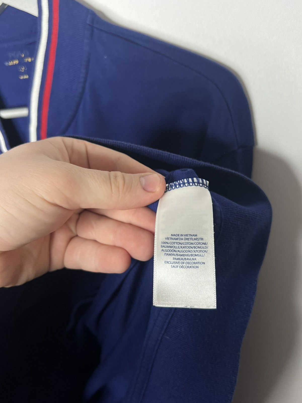 Polo Ralph Lauren × Vintage 🔥Polo Ralph Lauren Royal Blue Full Zip Sweat Jacket Luxury🔥 Size US XL / EU 56 / 4 - 9 Thumbnail