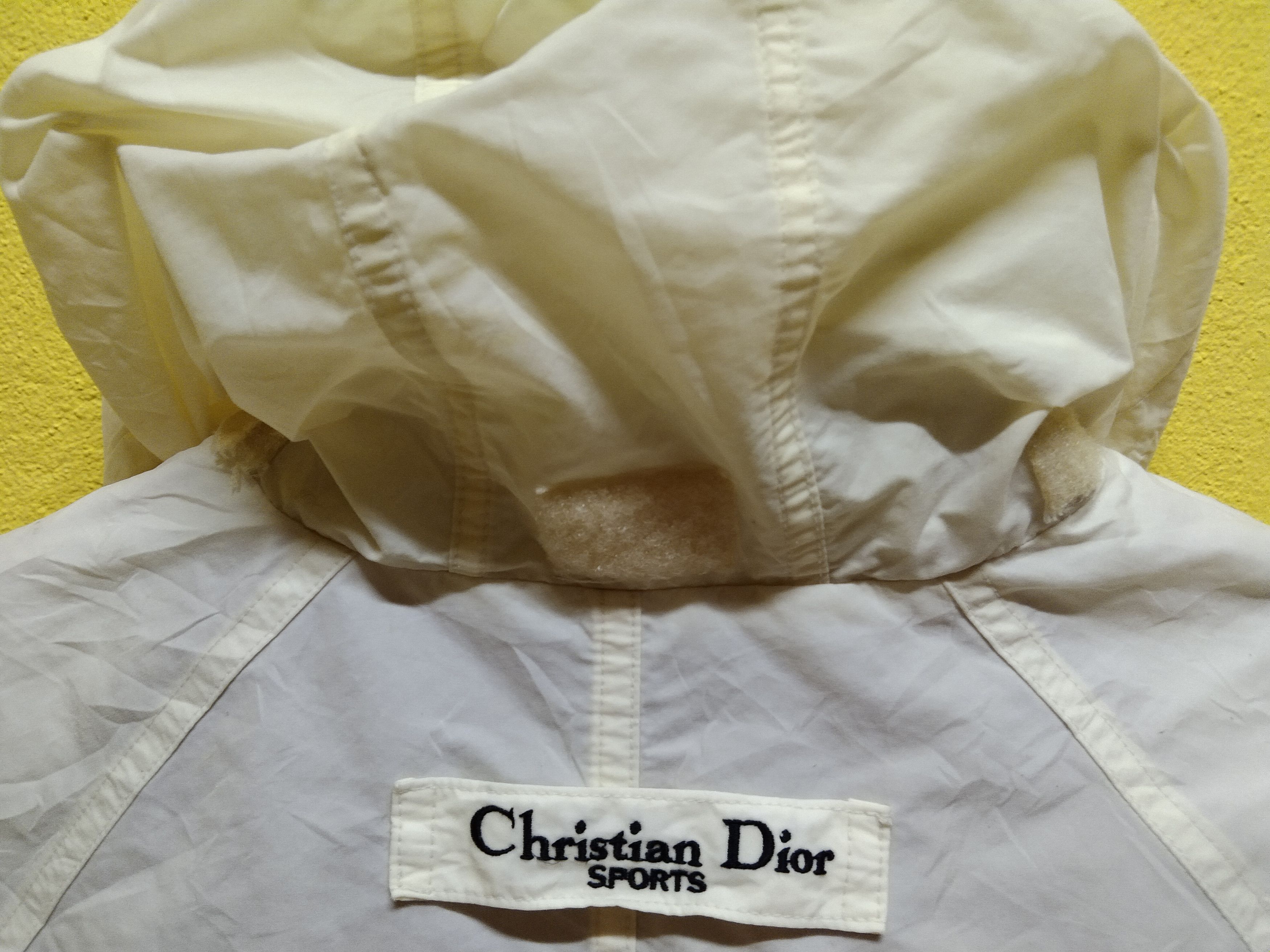 Christian Dior Monsieur Christian Dior Sports Spell Out Embroidery Hooded Jacket Size US XL / EU 56 / 4 - 18 Thumbnail