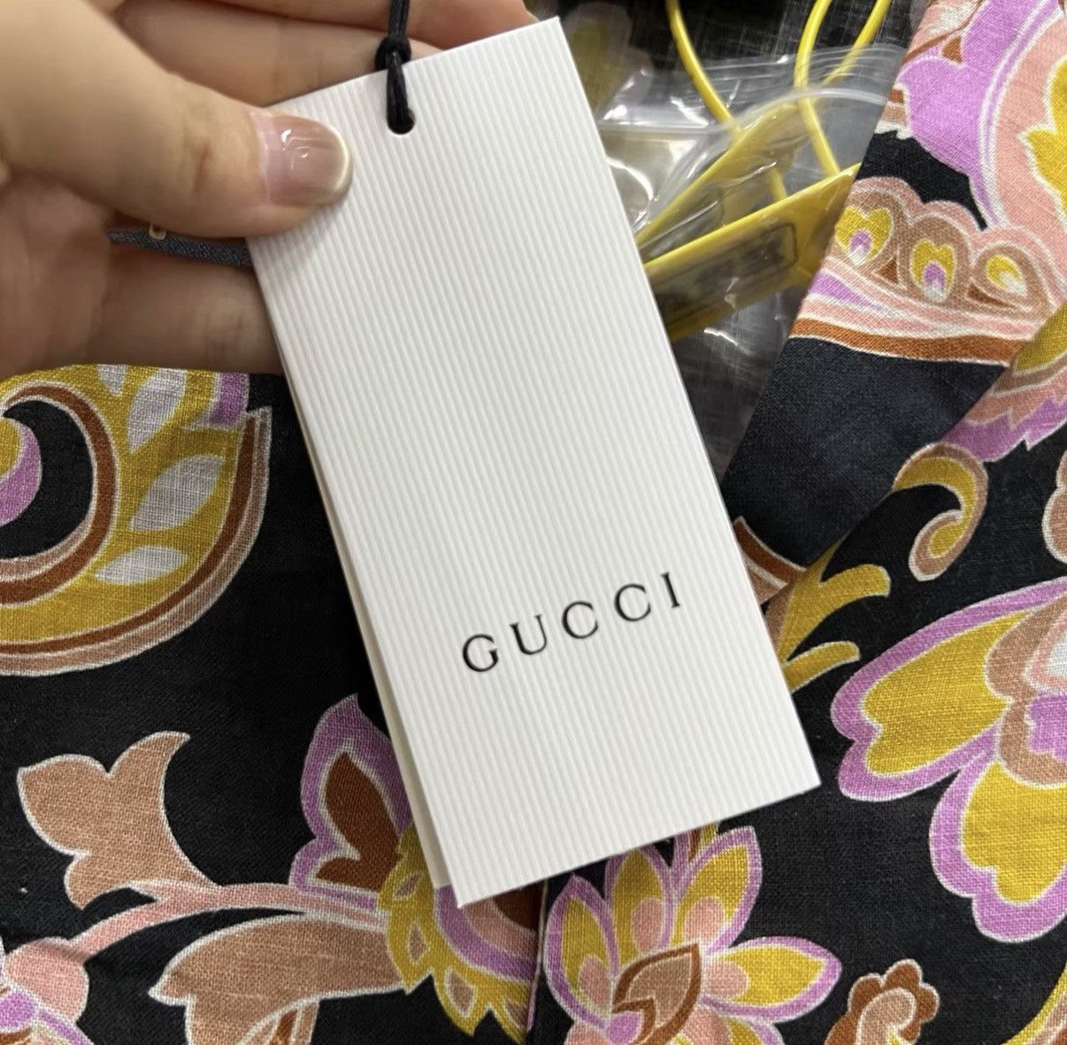 Gucci Gucci Vintage Floral All-over Print Short Sleeve Shirt J41 Size M / US 6-8 / IT 42-44 - 4 Thumbnail