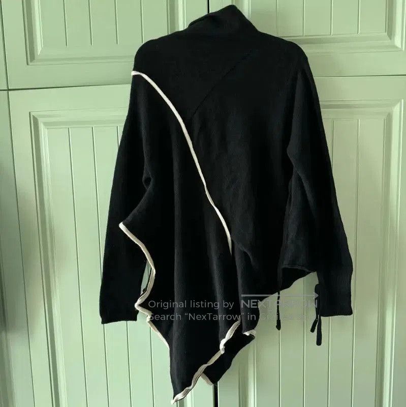 Yohji Yamamoto Yohji Yamamoto Black Wool Pullover Sweater . Size M / US 6-8 / IT 42-44 - 1 Thumbnail