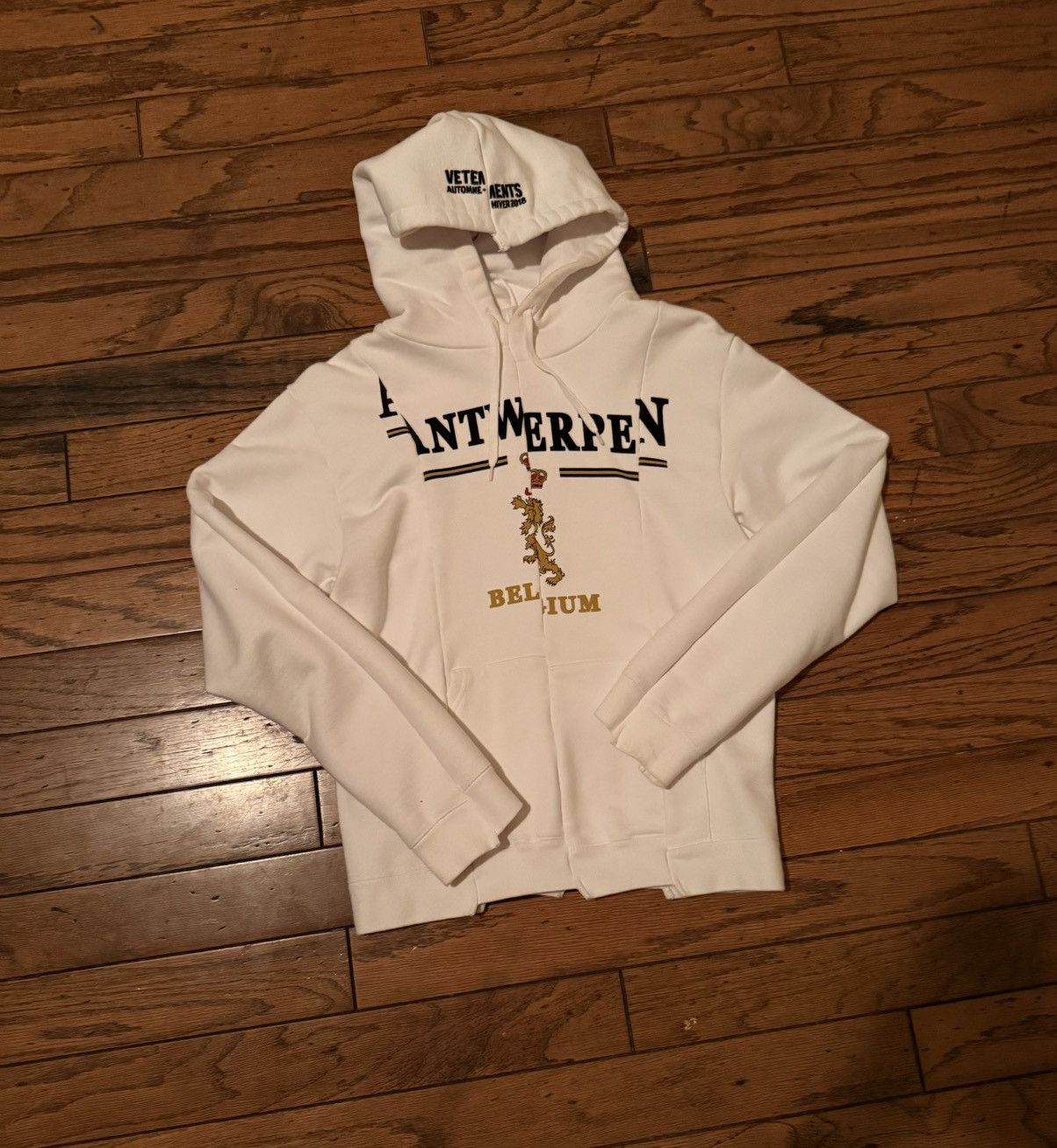 Vetements Vetements Deconstructed Antwerp Hoodie | Grailed