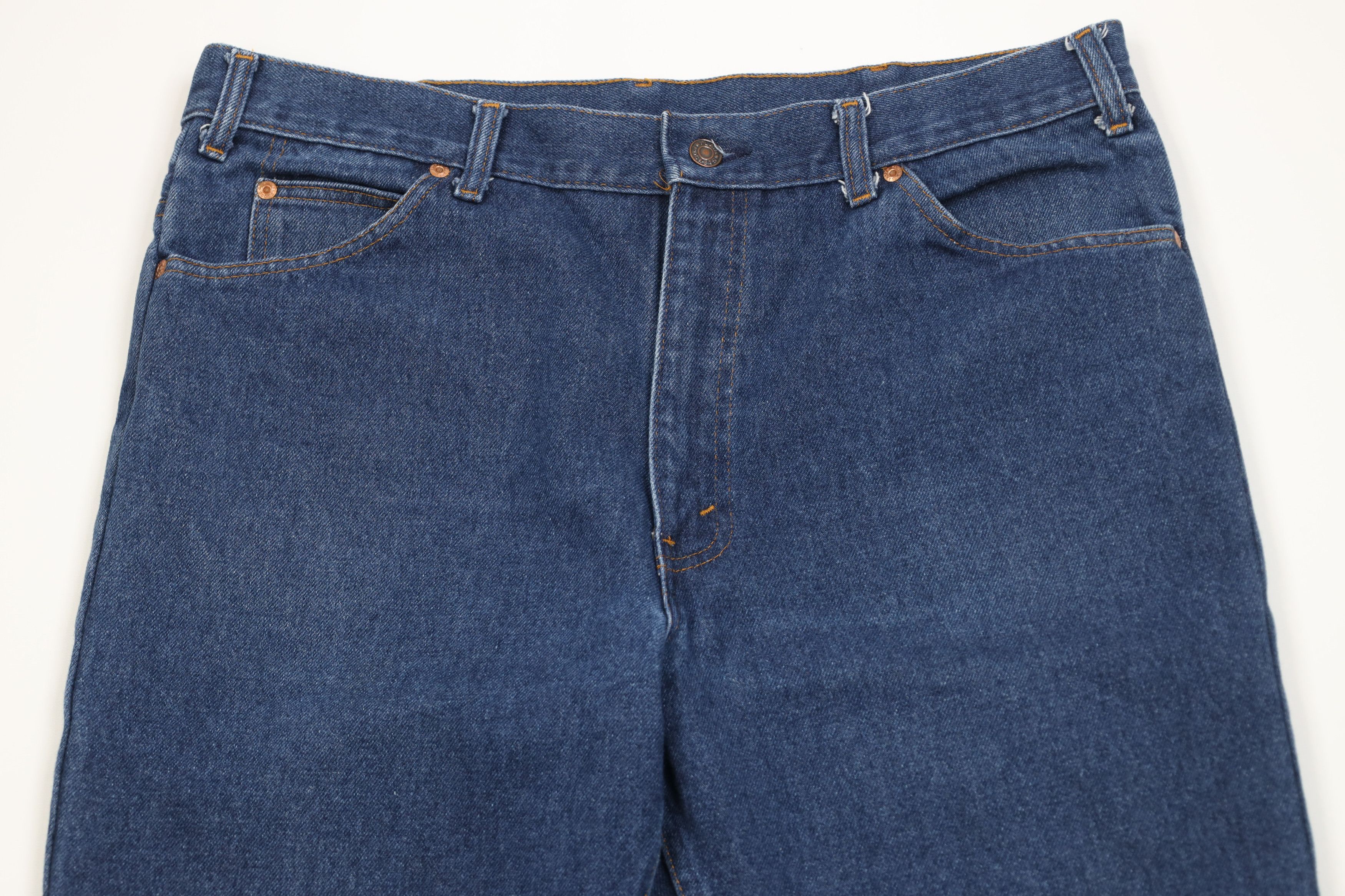 Vintage Vintage 70s Streetwear Bell Bottoms Denim Jeans Blue USA Size US 36 / EU 52 - 2 Thumbnail