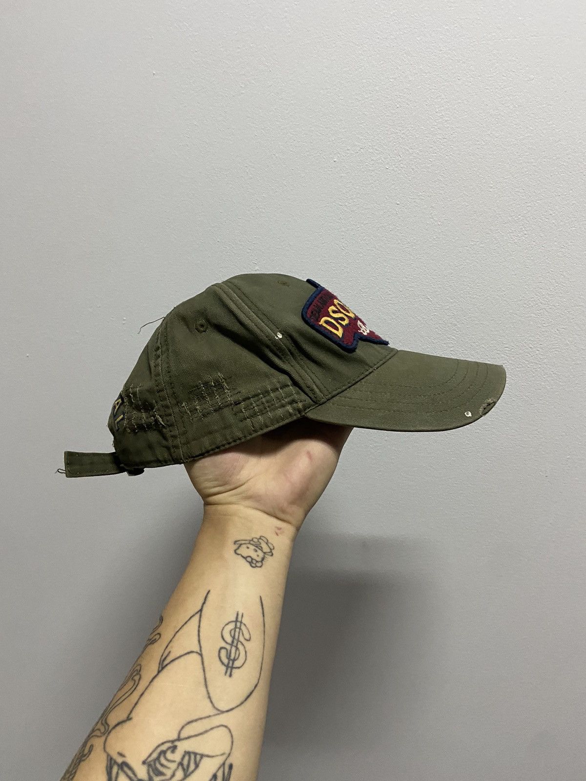 Dsquared2 Dsquared2 brothers Cap Vintage big Logo Style Skate Size ONE SIZE - 2 Thumbnail