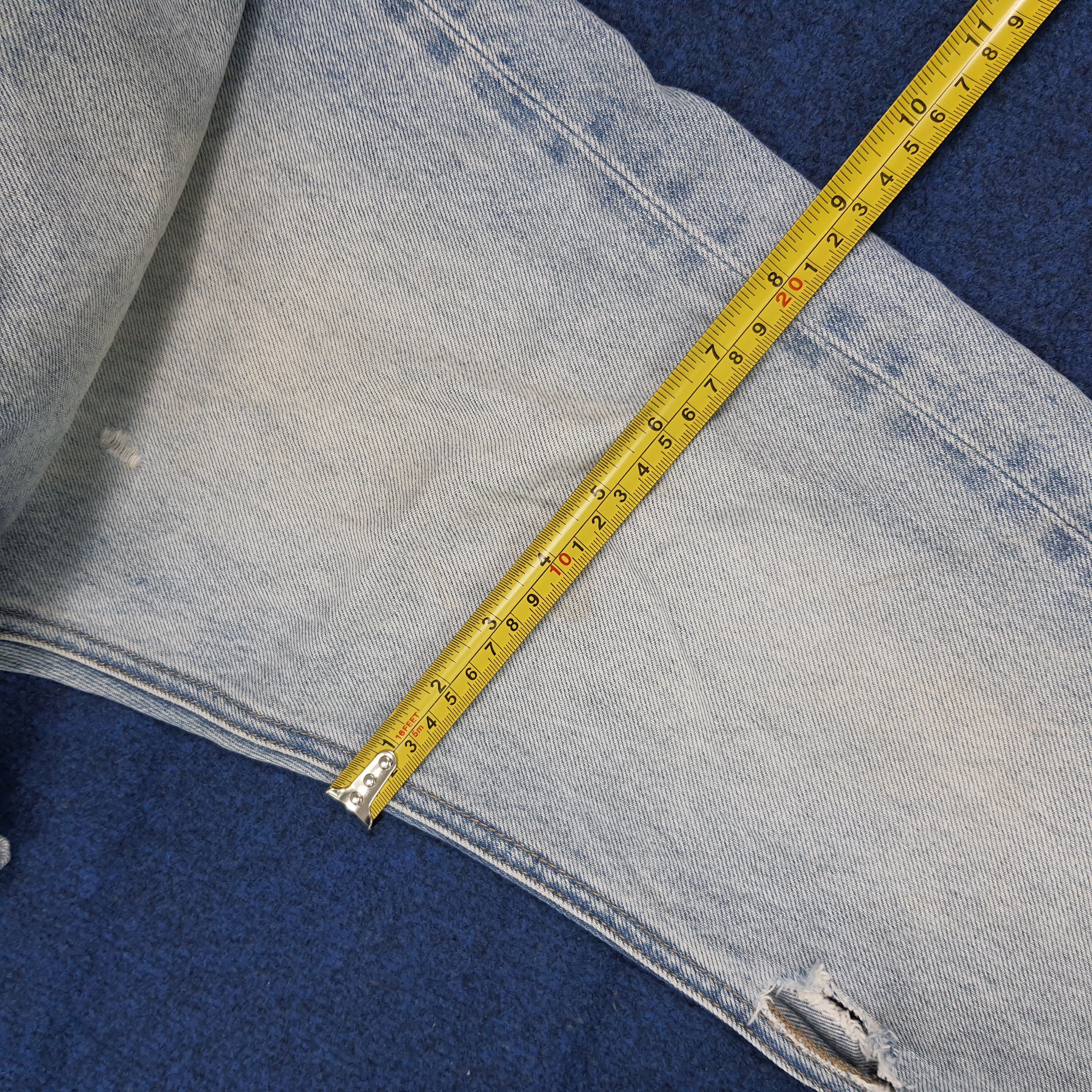 Andy Warhol Vintage Andy Warhol x Billabong Distressed Selvedge C280N9 Size US 35 - 20 Thumbnail