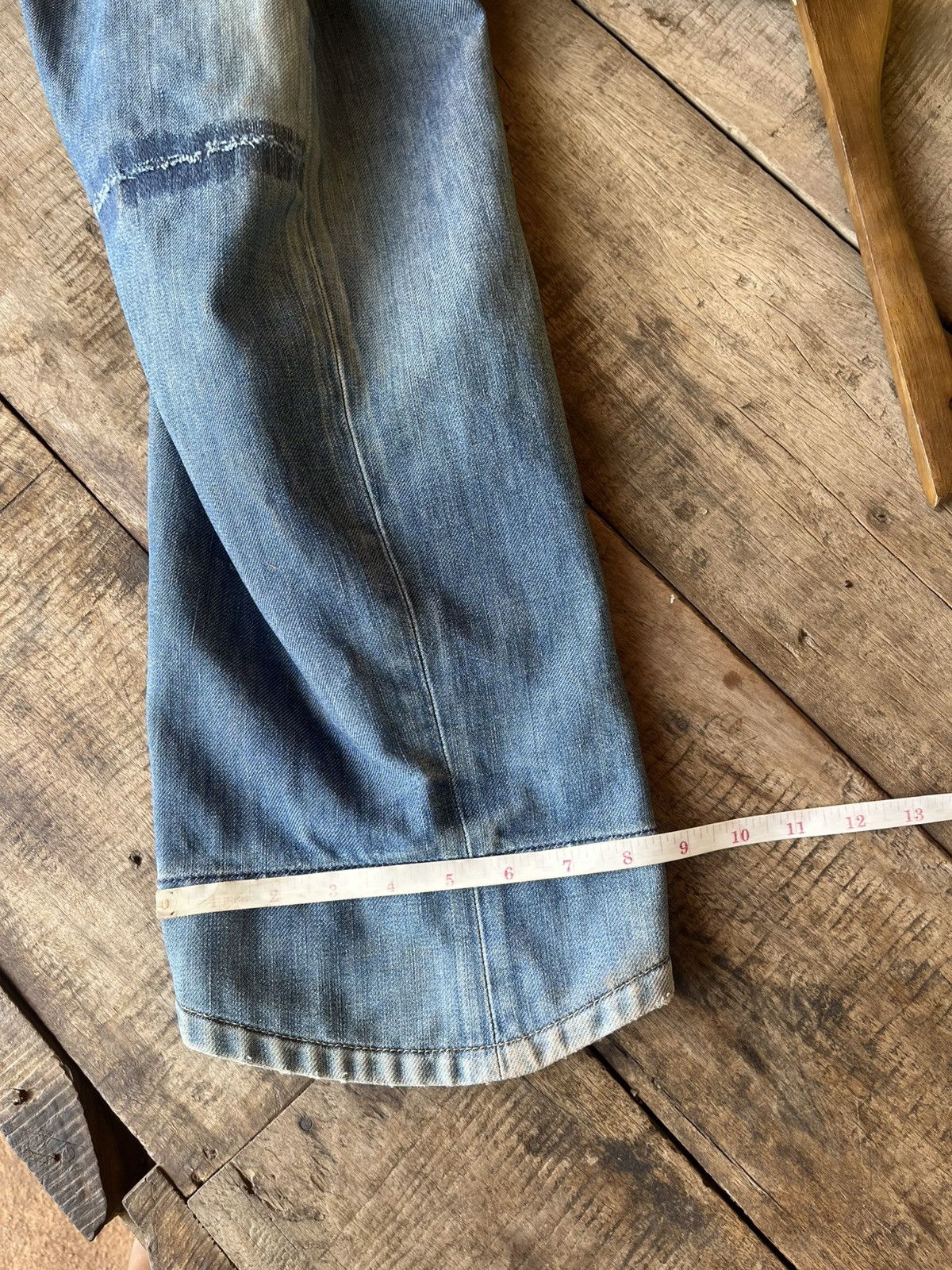 Vintage Thrashed faded Levi's Engineered grunge Distressed Size US 33 - 14 Thumbnail