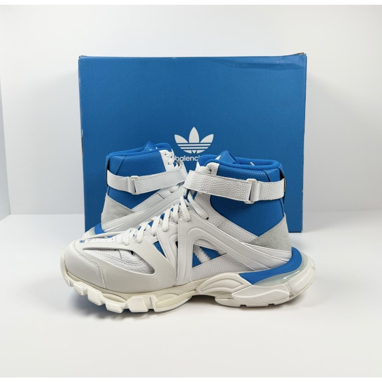 Balenciaga Size 46EU/13US - Balenciaga x adidas Track Forum High NEW! Size US 13 / EU 46 - 6 Thumbnail