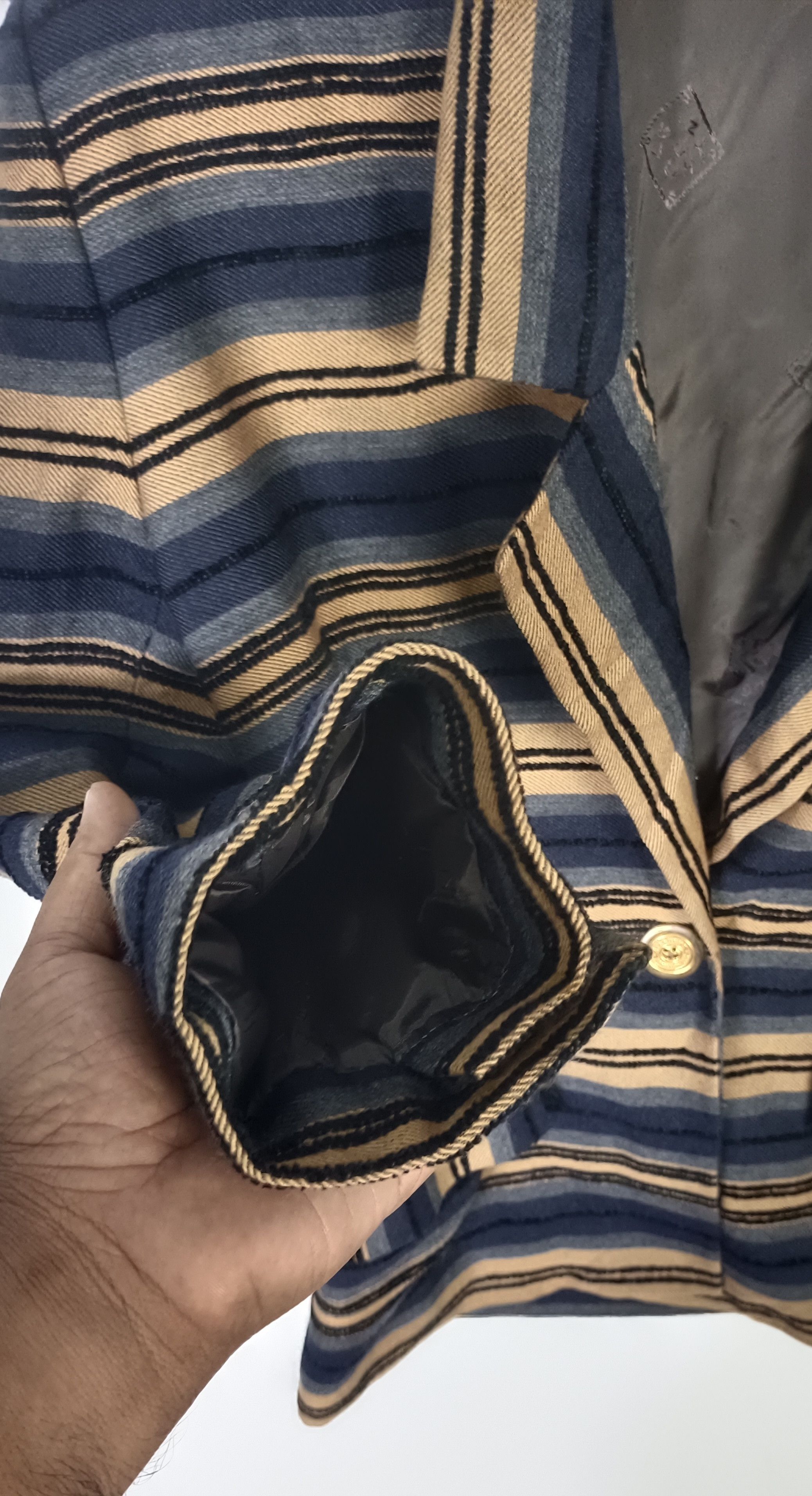 Givenchy Givenchy Boutiques Super Stripe Blazer Size M / US 6-8 / IT 42-44 - 9 Thumbnail
