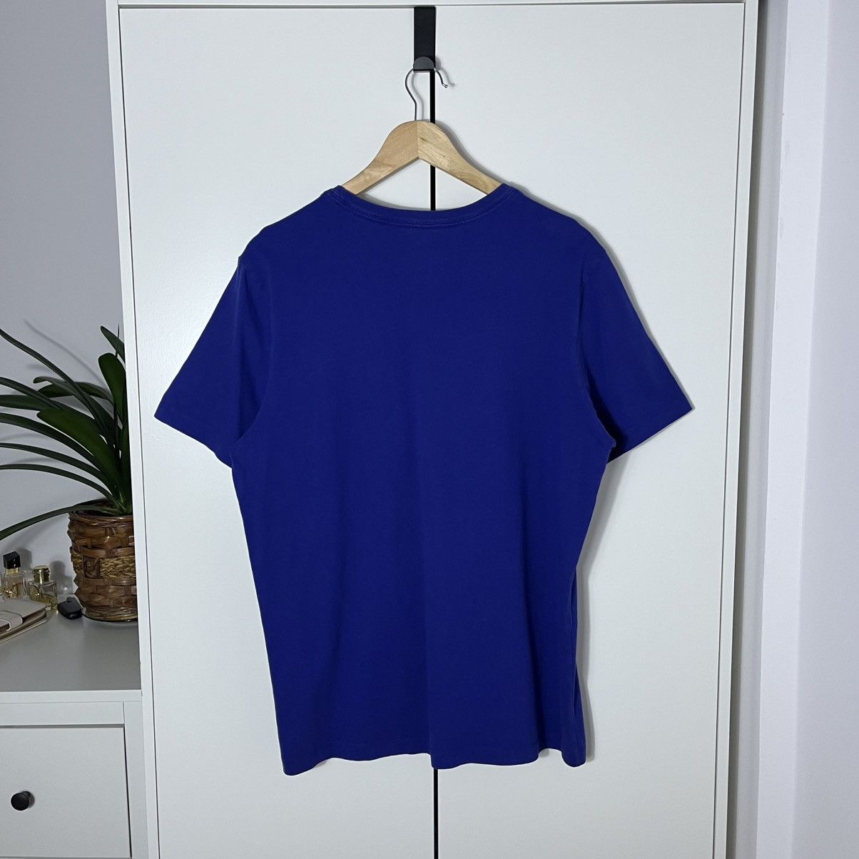 Nike Nike Blue Double Swoosh Pocket Blue Tee Streetwear Y2K Size US L / EU 52-54 / 3 - 7 Thumbnail